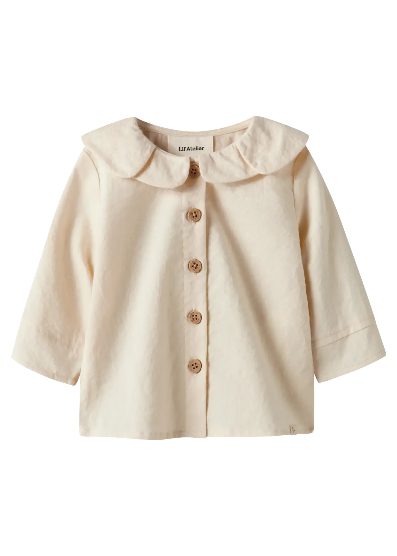 Lil' Atelier | NBFROSITO LS LOOSE SHIRT LIL - Turtledove