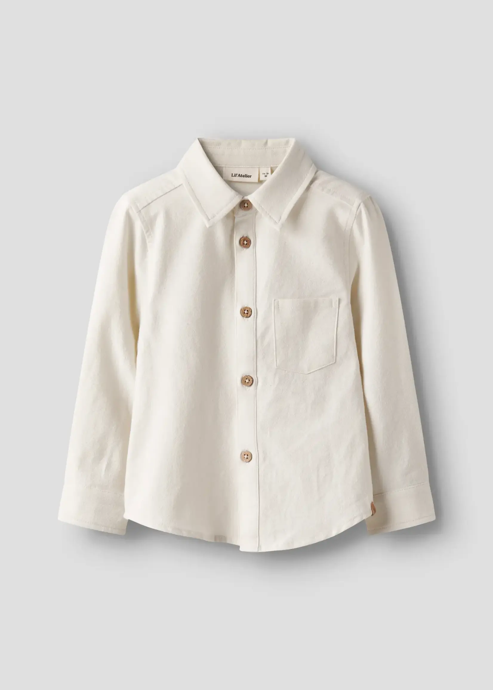 Lil' Atelier Lil' Atelier | NMMHADAM LS SHIRT LIL - Turtledove