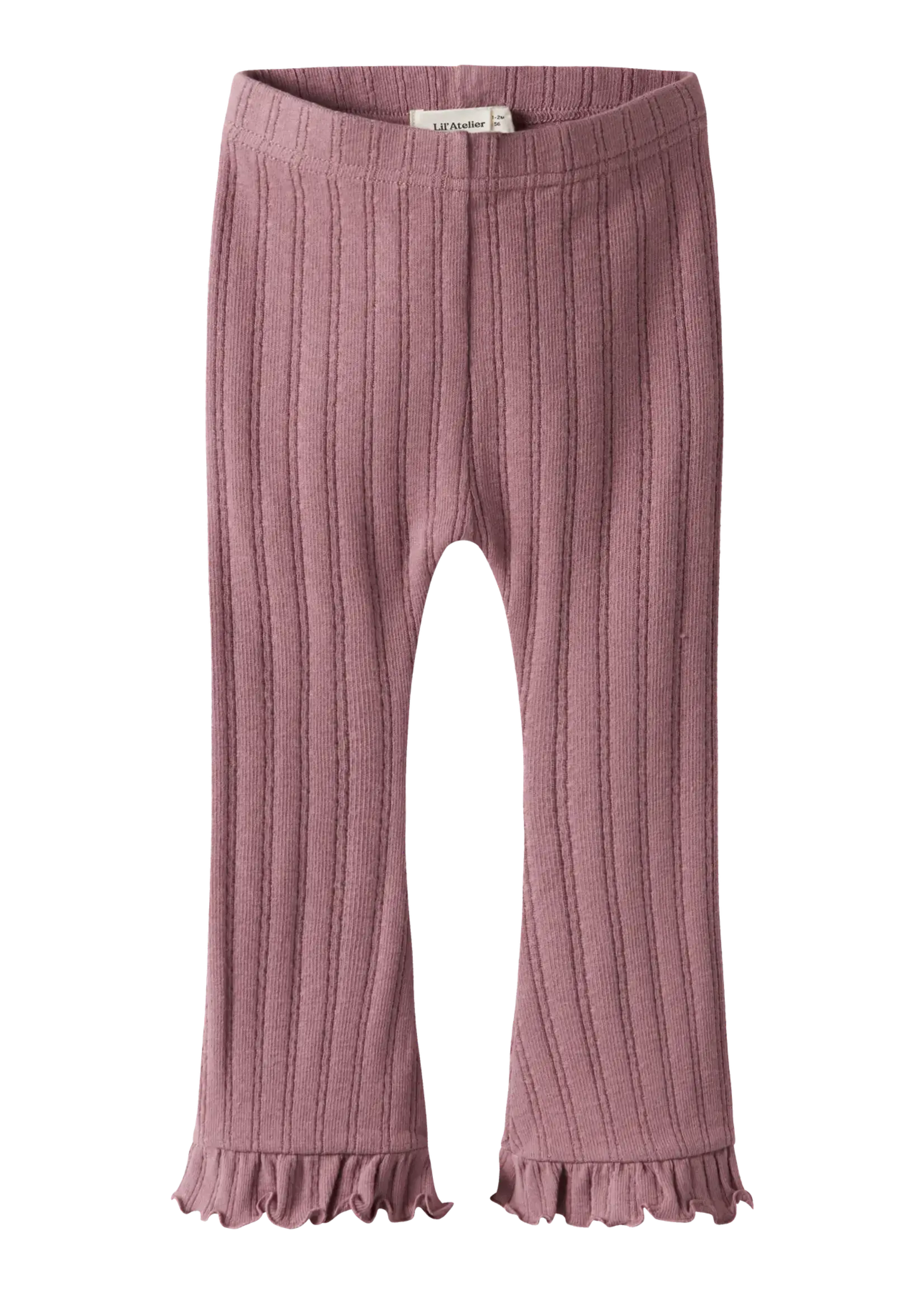 Lil' Atelier Lil' Atelier | NMFRITA SIG BOOTCUT LEGGING LIL - Nostalgia Rose