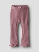 Lil’ Atelier Lil' Atelier | NMFRITA SIG BOOTCUT LEGGING LIL - Nostalgia Rose