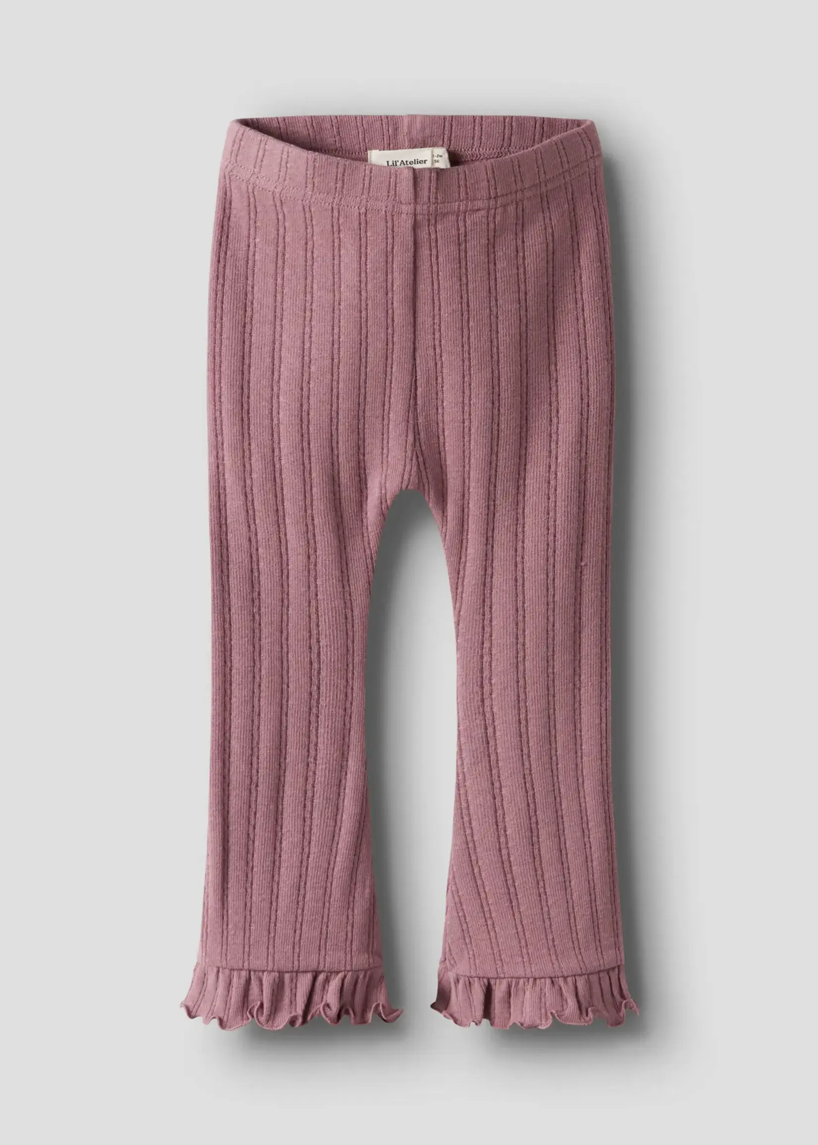 Lil' Atelier Lil' Atelier | NMFRITA SIG BOOTCUT LEGGING LIL - Nostalgia Rose