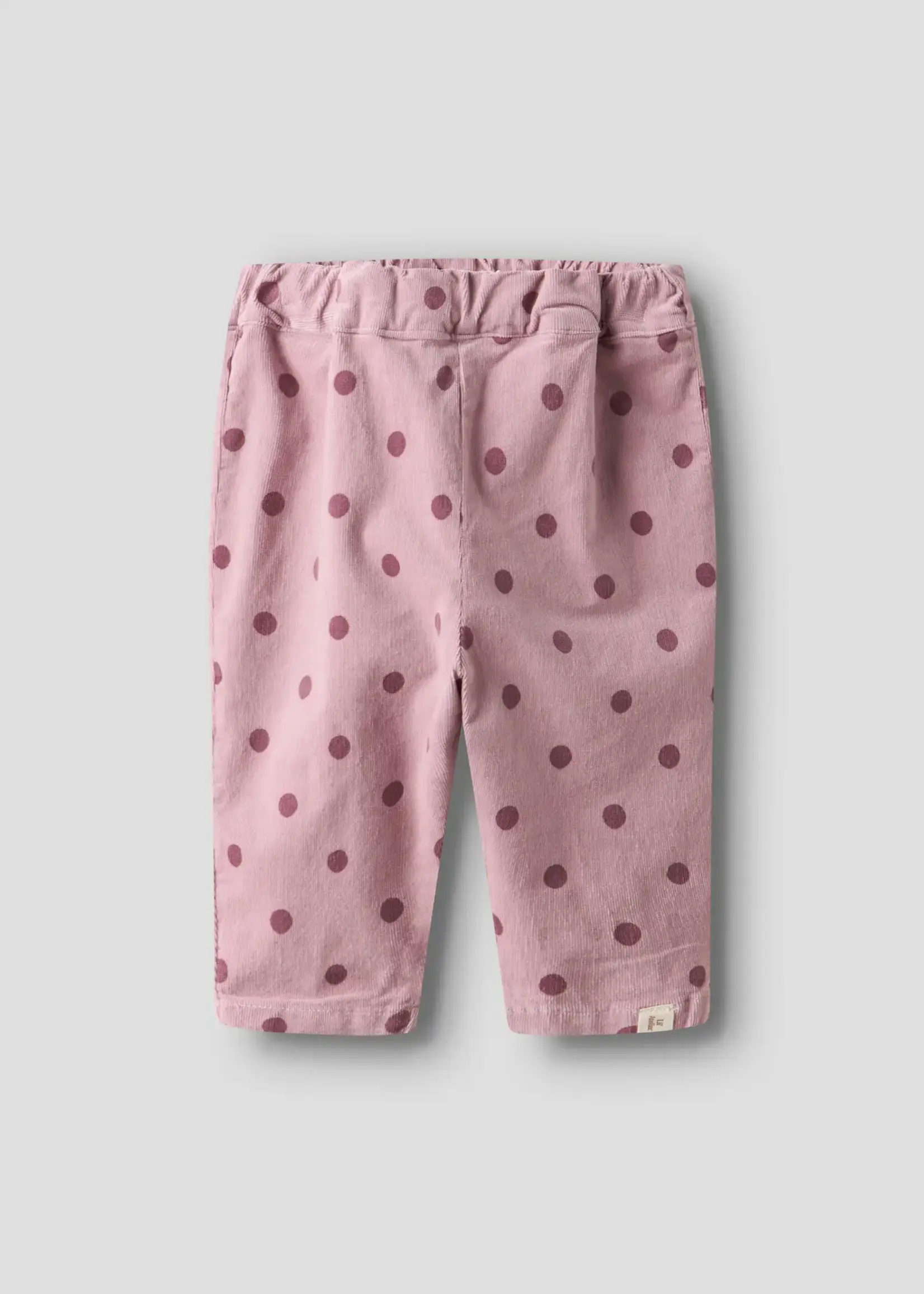 Lil' Atelier | NBFSOMBA LOOSE CORD PANT 7766-SO S LIL - Violet Ice DOTS