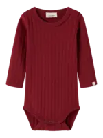 Lil' Atelier Lil' Atelier | NBFRITA SIG LS SLIM BODY LIL - Red Dahlia