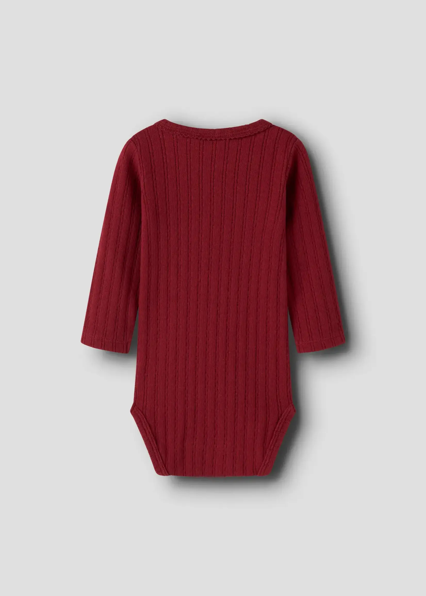 Lil' Atelier Lil' Atelier | NBFRITA SIG LS SLIM BODY LIL - Red Dahlia