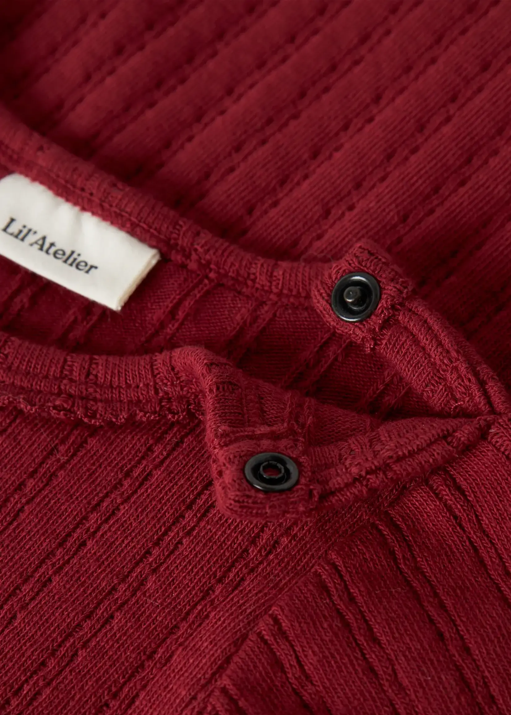 Lil' Atelier | NBFRITA SIG LS SLIM BODY LIL - Red Dahlia