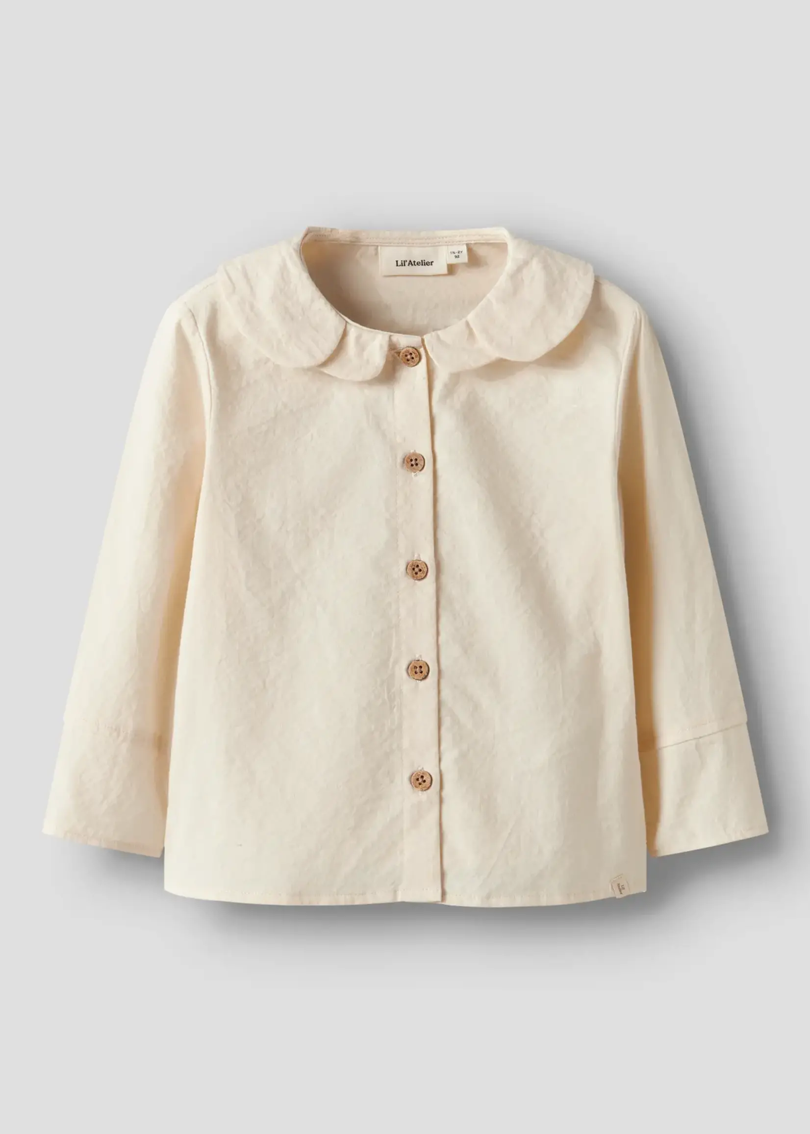 Lil' Atelier | NMFROSITO LS LOOSE SHIRT LIL - Turtledove
