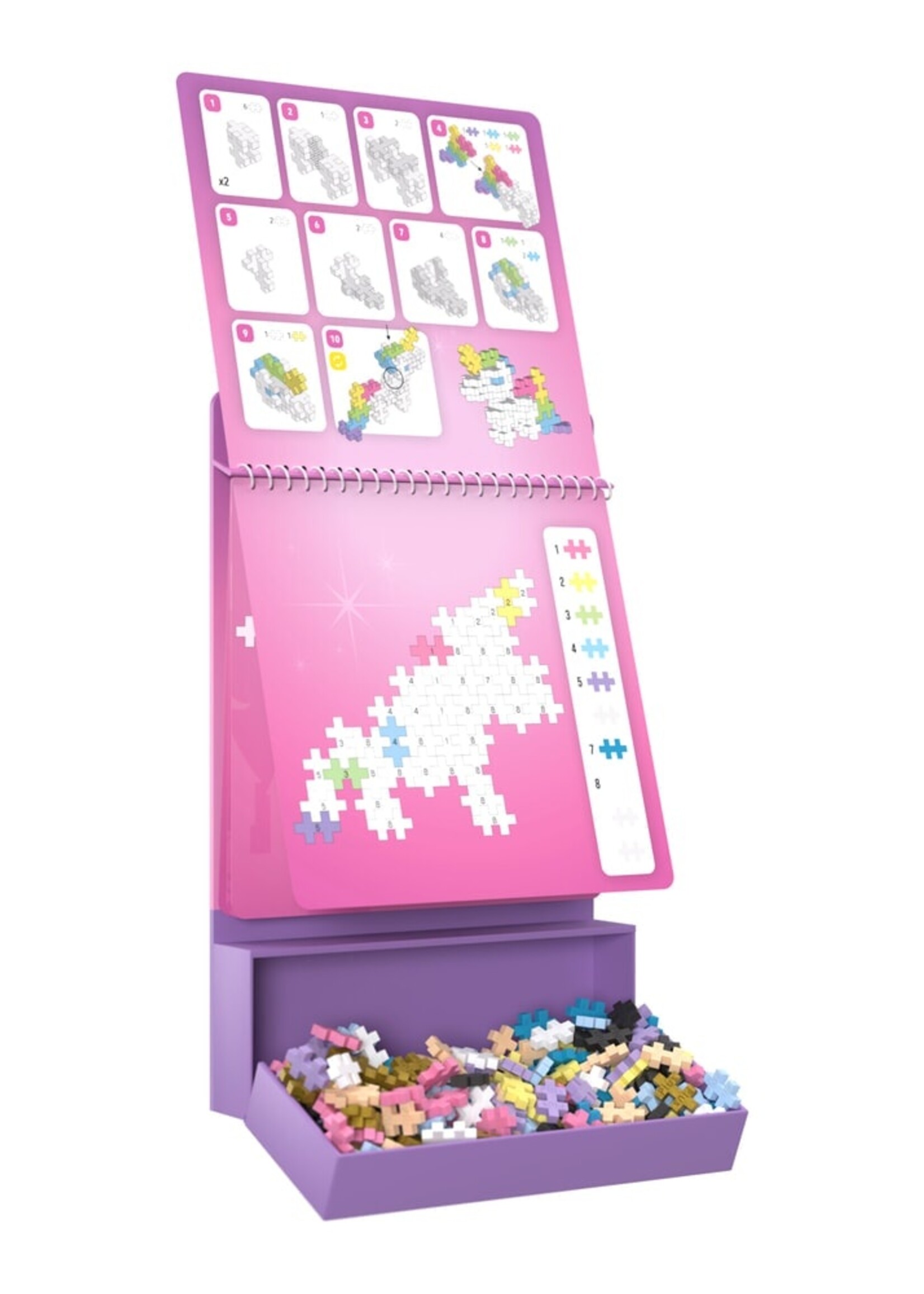 PlusPlus PlusPlus | Activity Pad - Unicorn