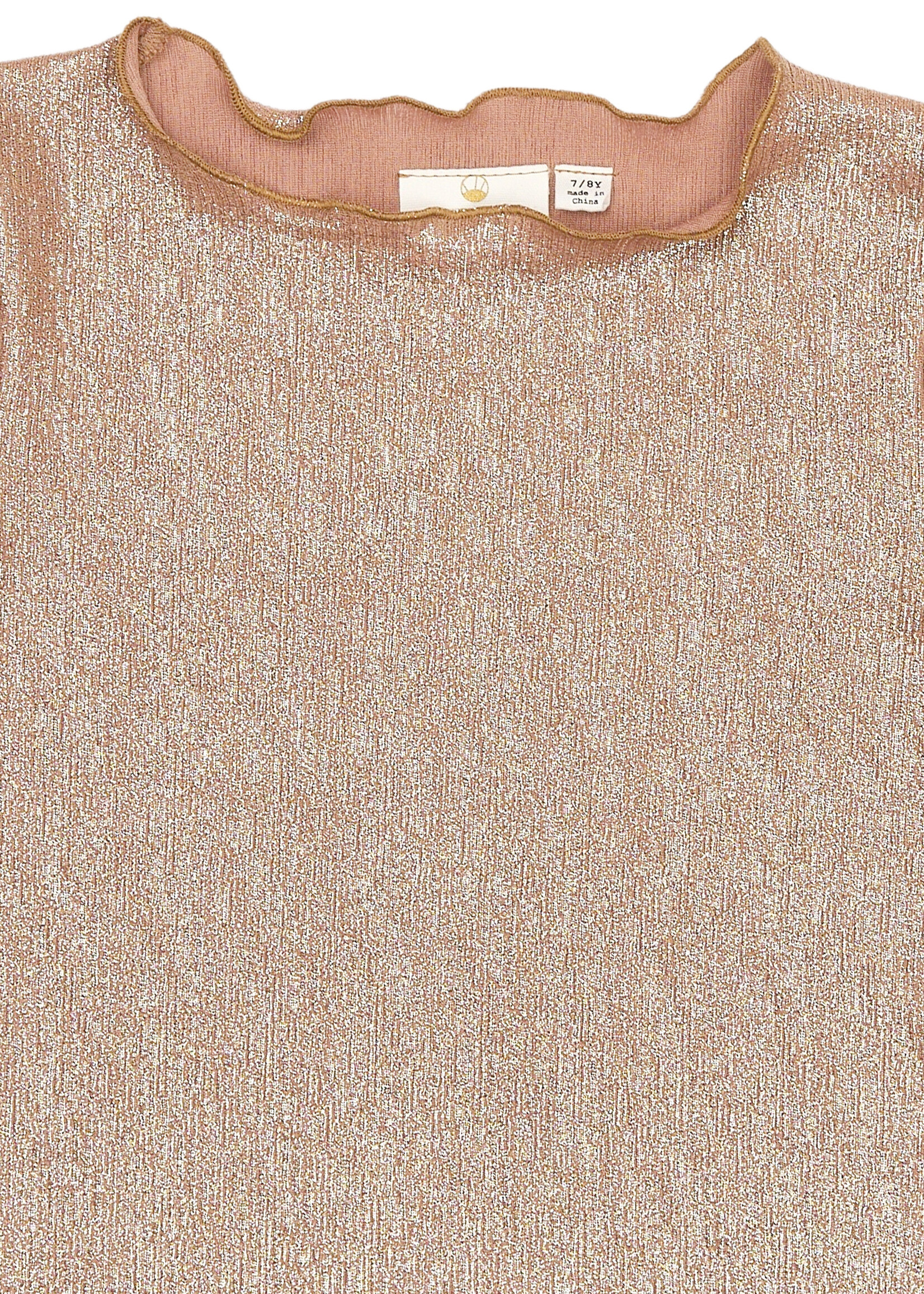 THE NEW The New | TNRosalind Glitter Tee- Gold