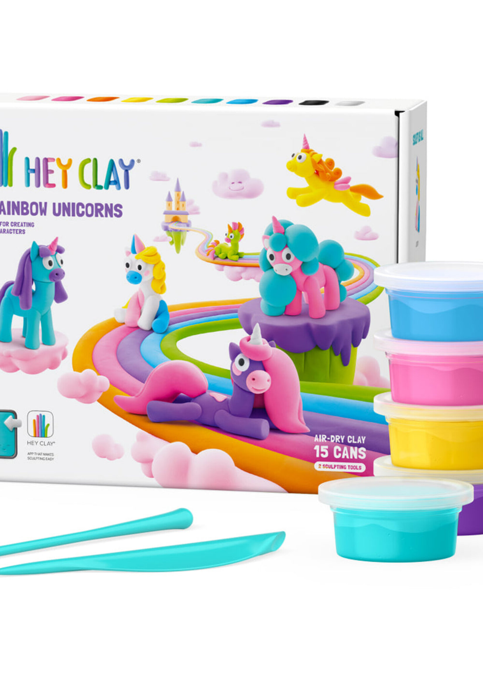 HeyClay HeyClay | Rainbow Unicorns - 15 cans