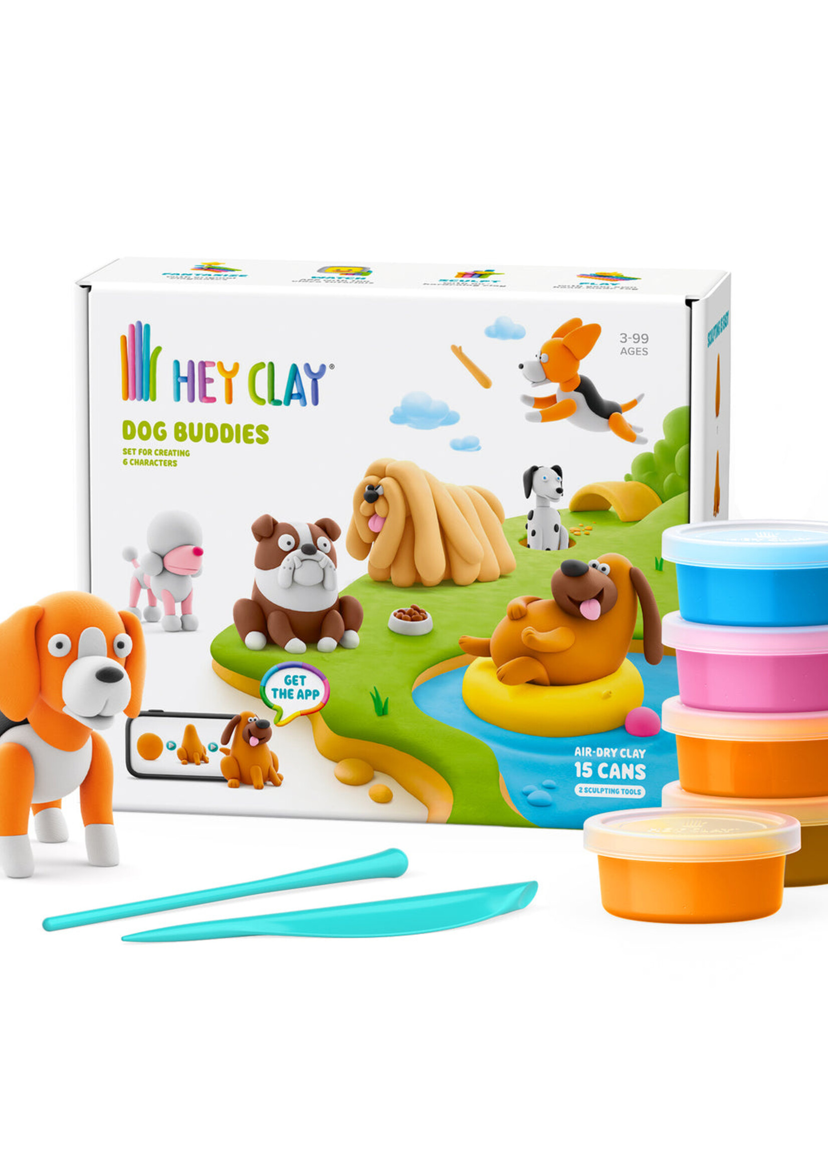 HeyClay HeyClay | Dog Buddies - 15 cans