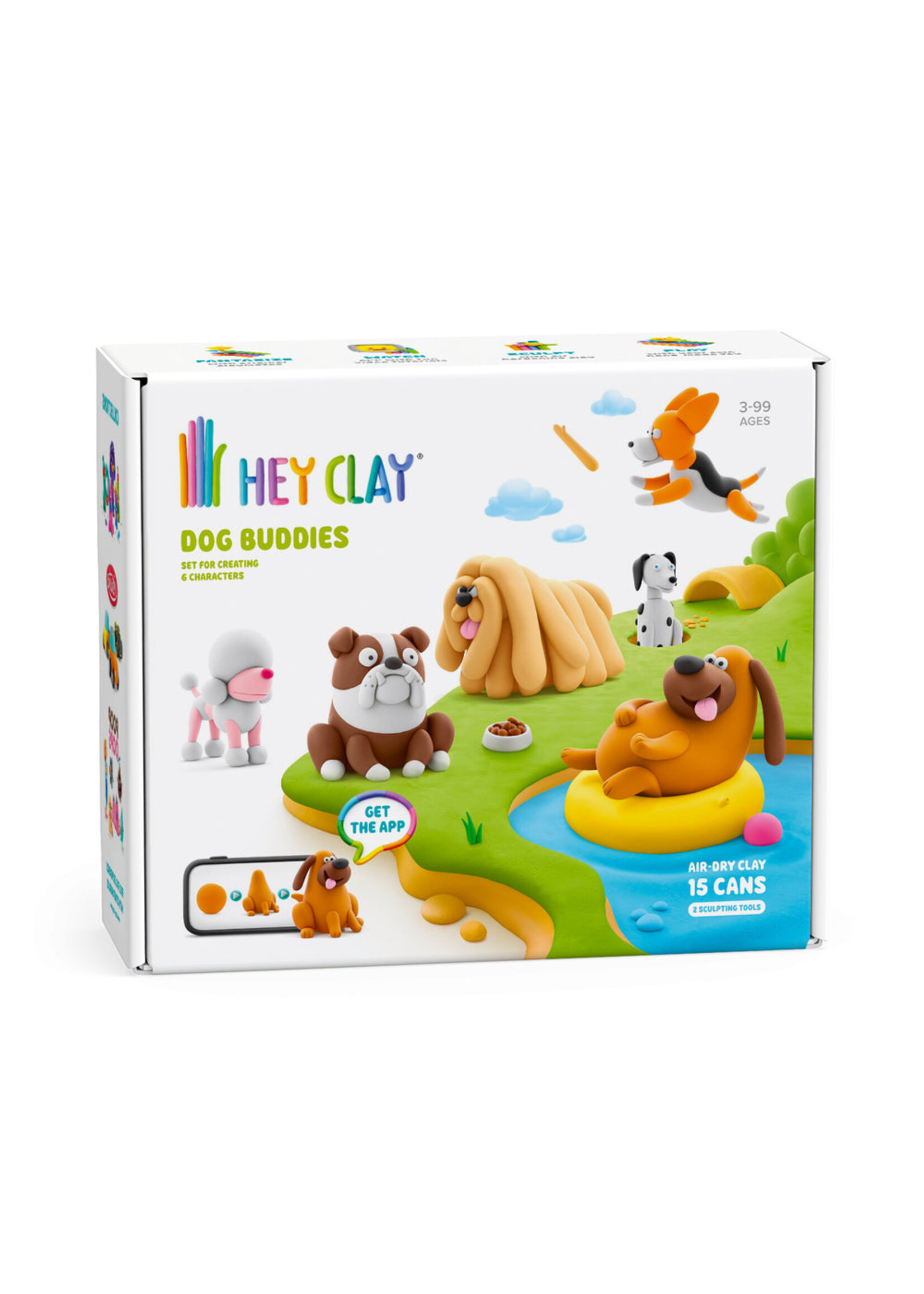 HeyClay HeyClay | Dog Buddies - 15 cans
