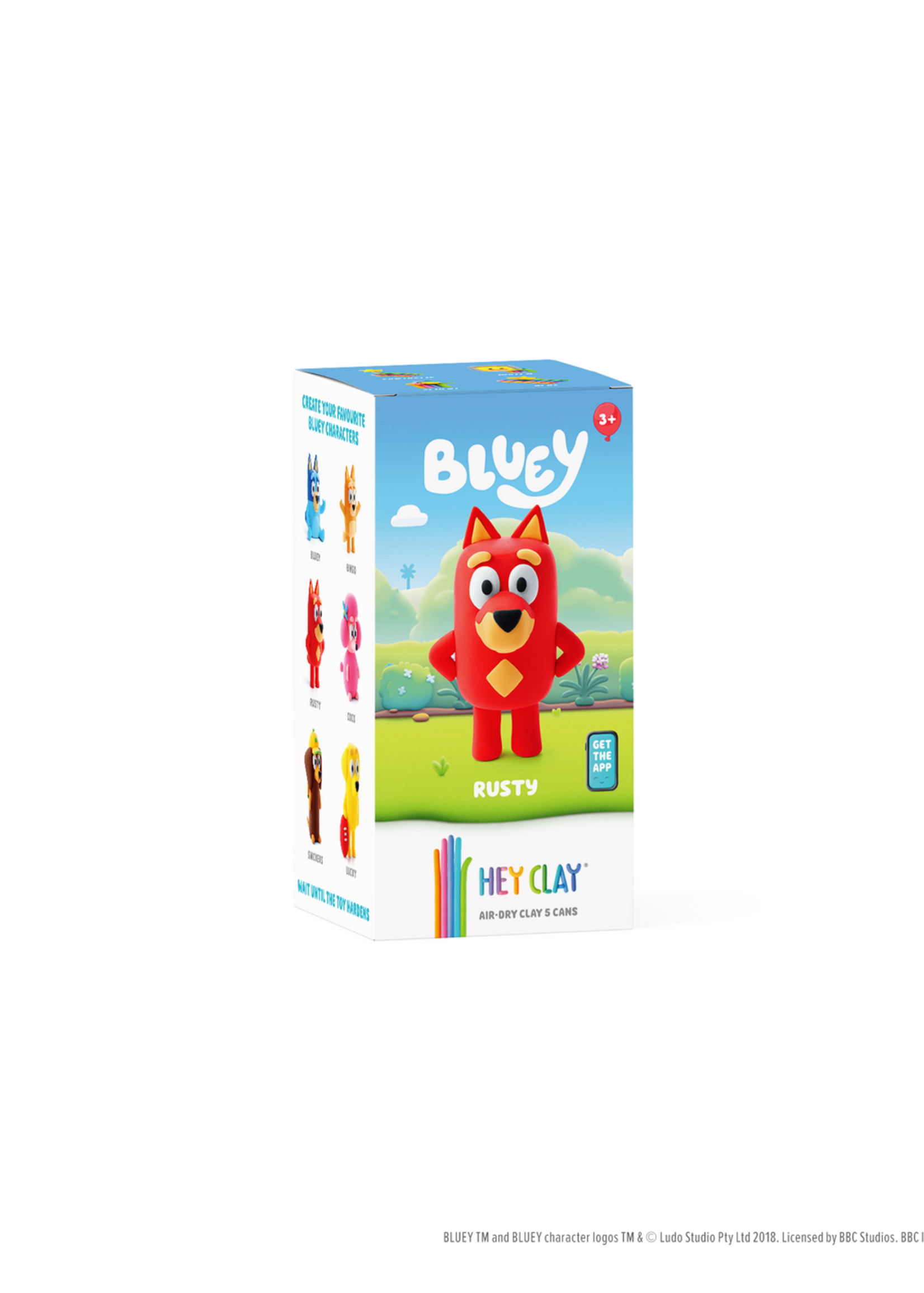 HeyClay HeyClay | Bluey - Rusty