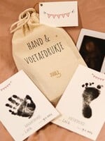 Juulz Juulz | Hand en voetafdruk set - Roze
