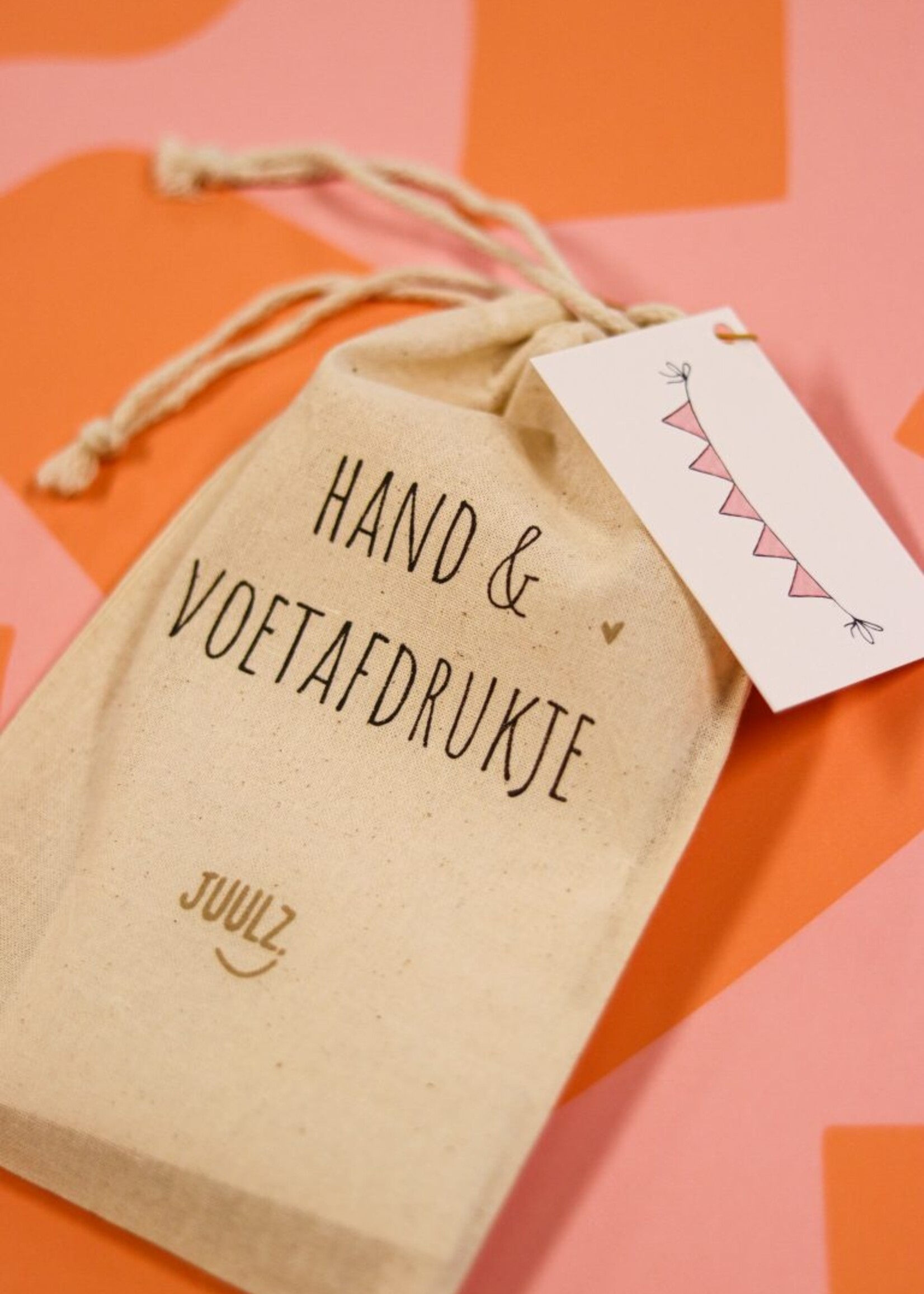 Juulz Juulz | Hand en voetafdruk set - Roze