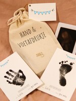 Juulz Juulz | Hand en voetafdruk set - Blauw