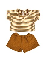 Hollie | Kledingset Sam - Caramel stripes