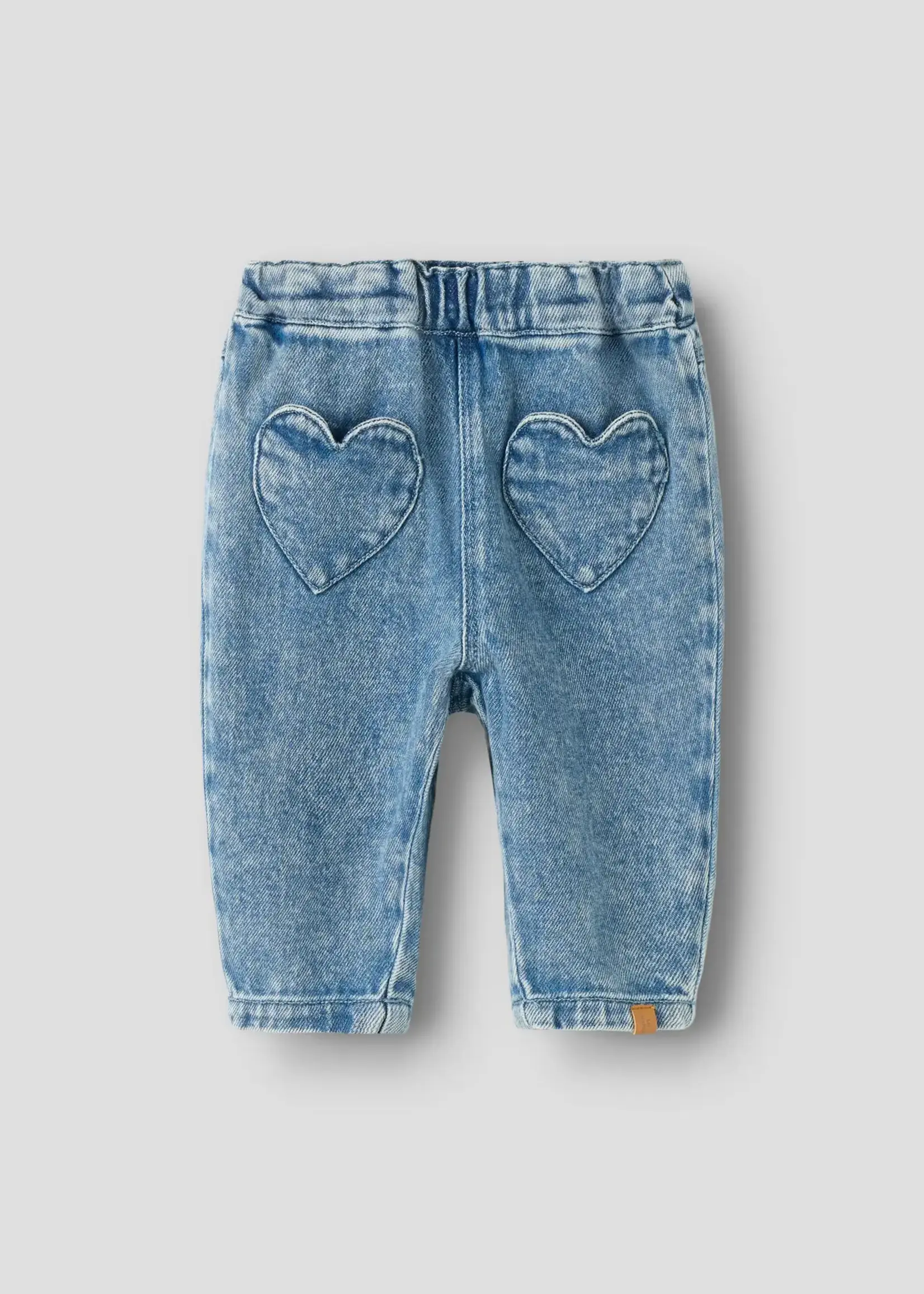 Lil' Atelier | NBFLULIA BAGGY DNM JEANS 4017-CJ S LIL - Medium Blue Denim