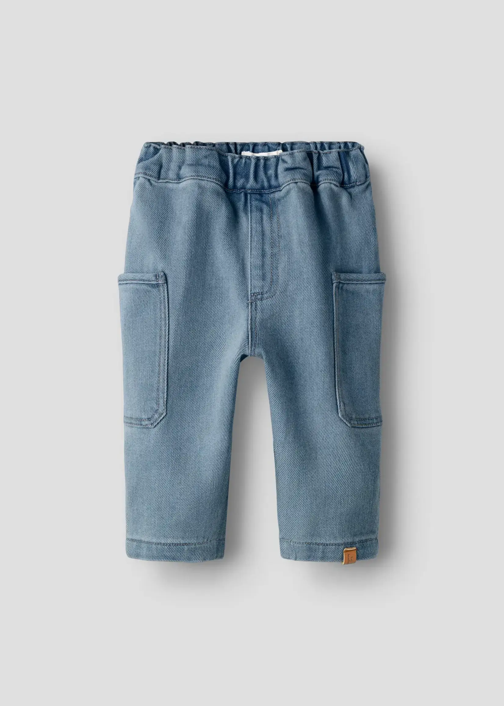 Lil' Atelier | NBMLULIA BAGGY DNM JEANS 4017-LO S LIL - Medium Blue Denim