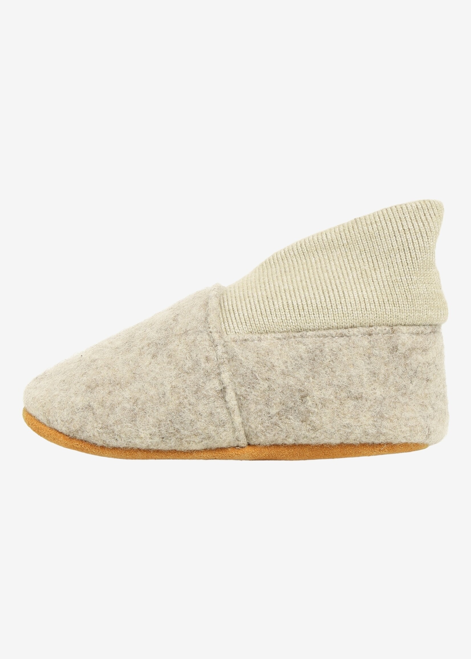 En Fant En Fant | Wool slippers - Sand Melange 2060