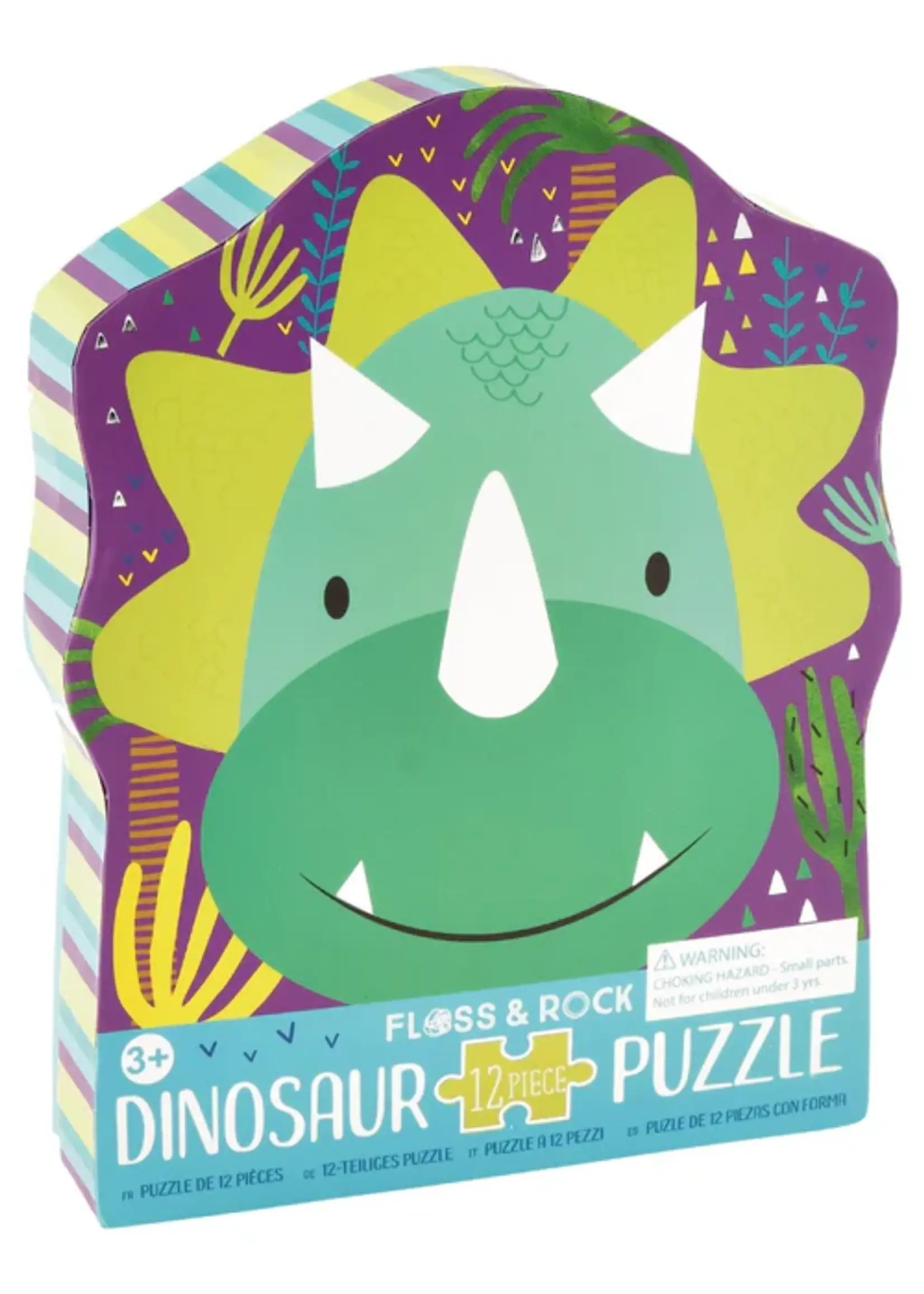 Floss & Rock Floss& Rock | Dino - 12 stuks jigsaw puzzle