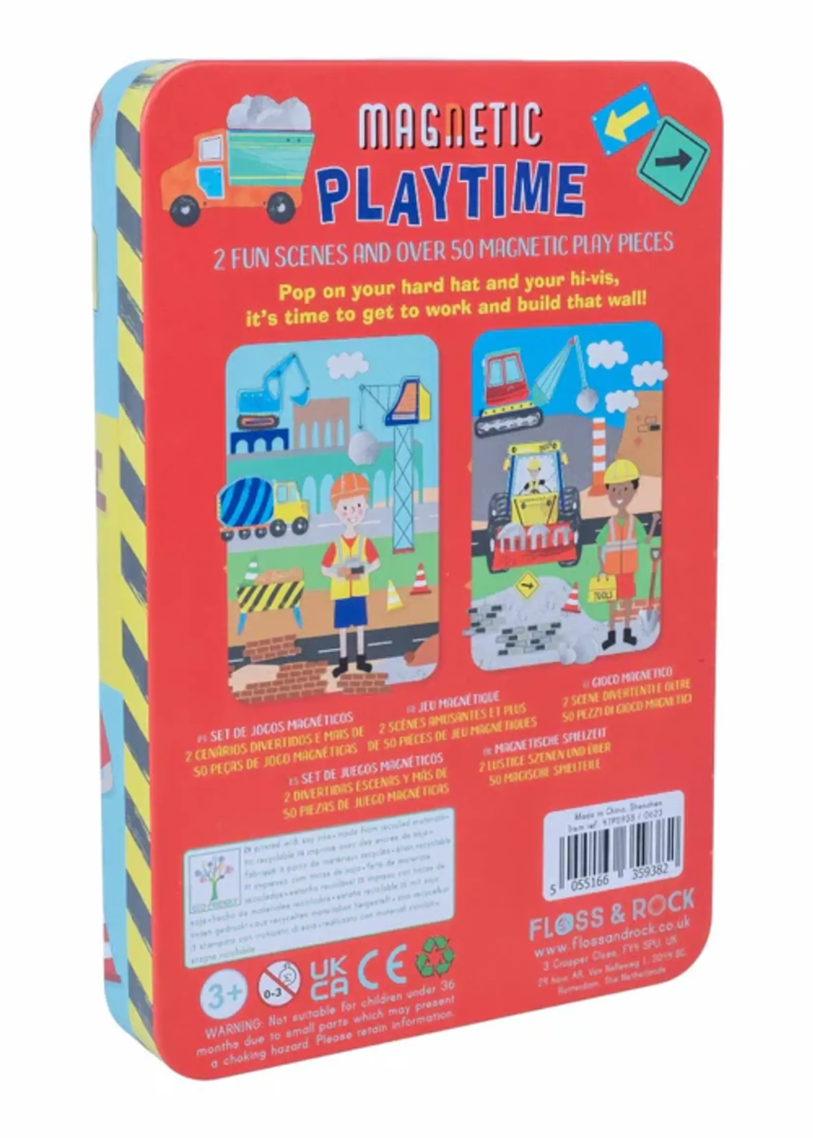 Floss & Rock Floss&Rock | Construction Magnetic Playtime