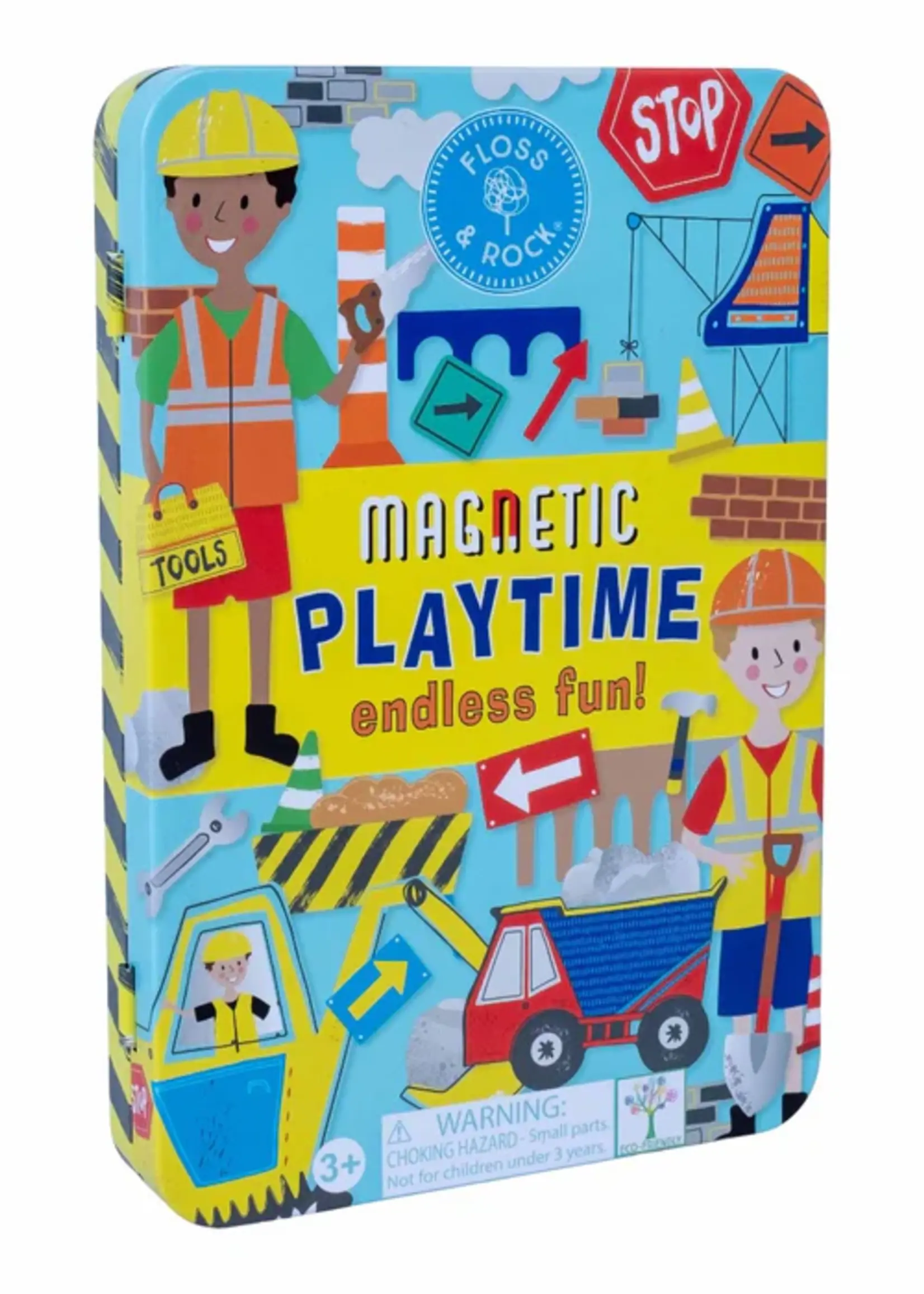 Floss & Rock Floss&Rock | Construction Magnetic Playtime