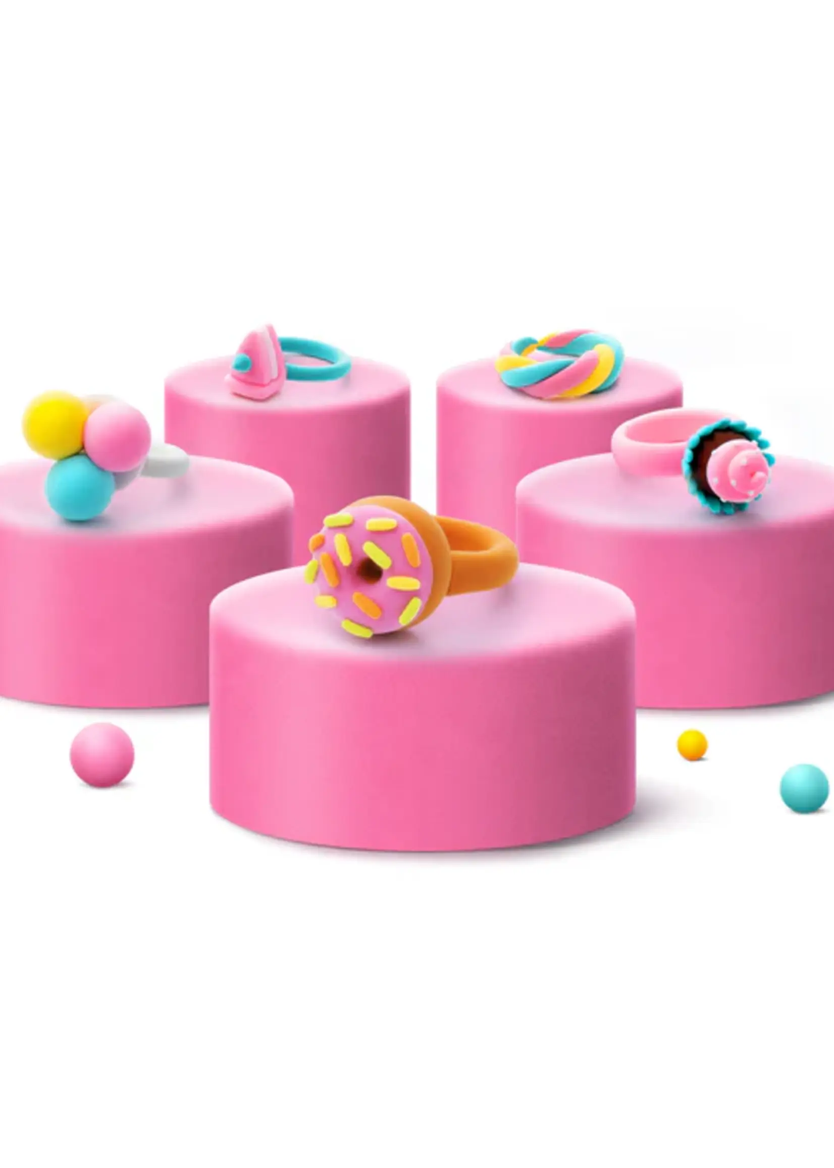 HeyClay HeyClay | Bijoux Rings - Snoepjes - 3 cans