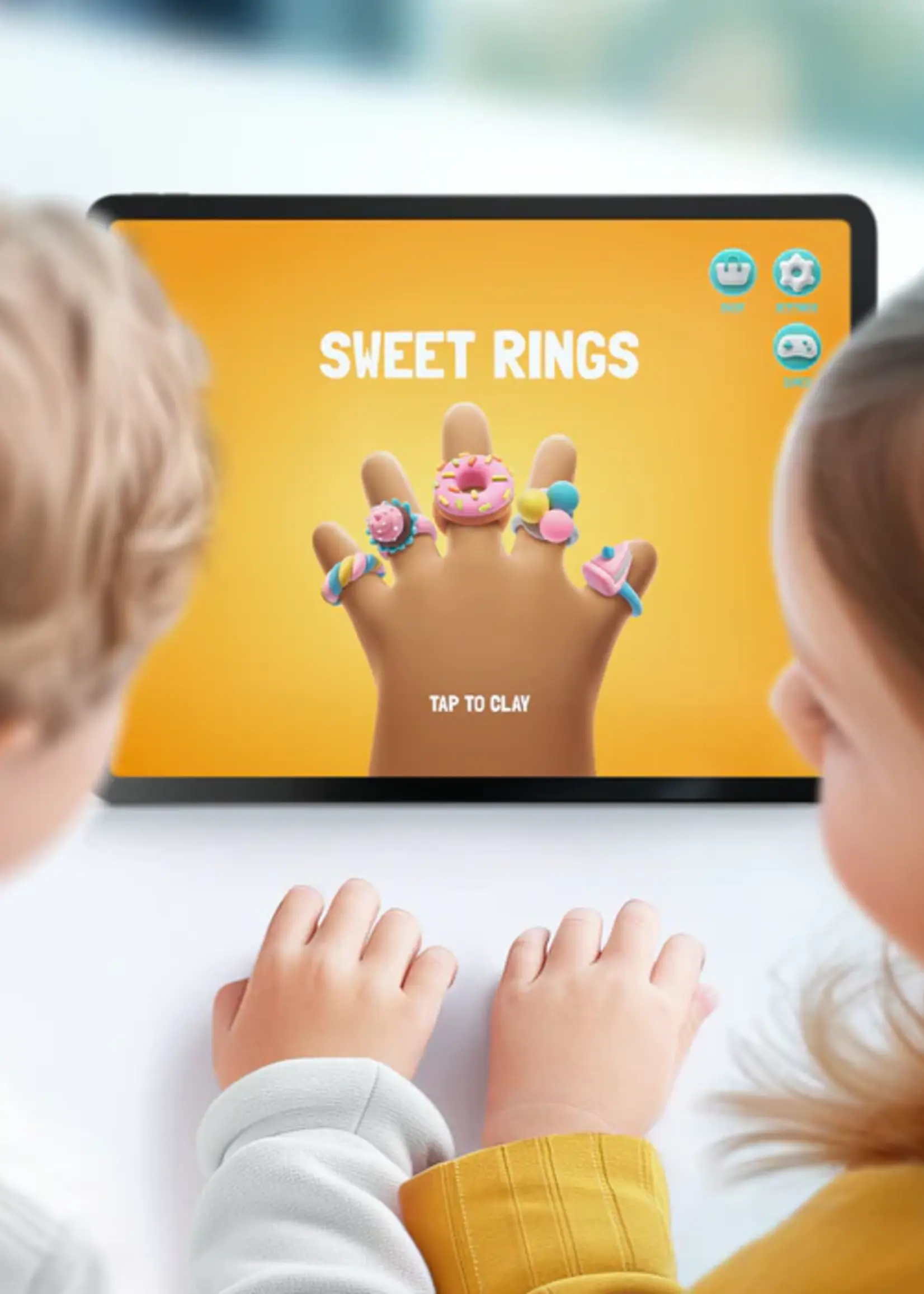 HeyClay HeyClay | Bijoux Rings - Snoepjes - 3 cans