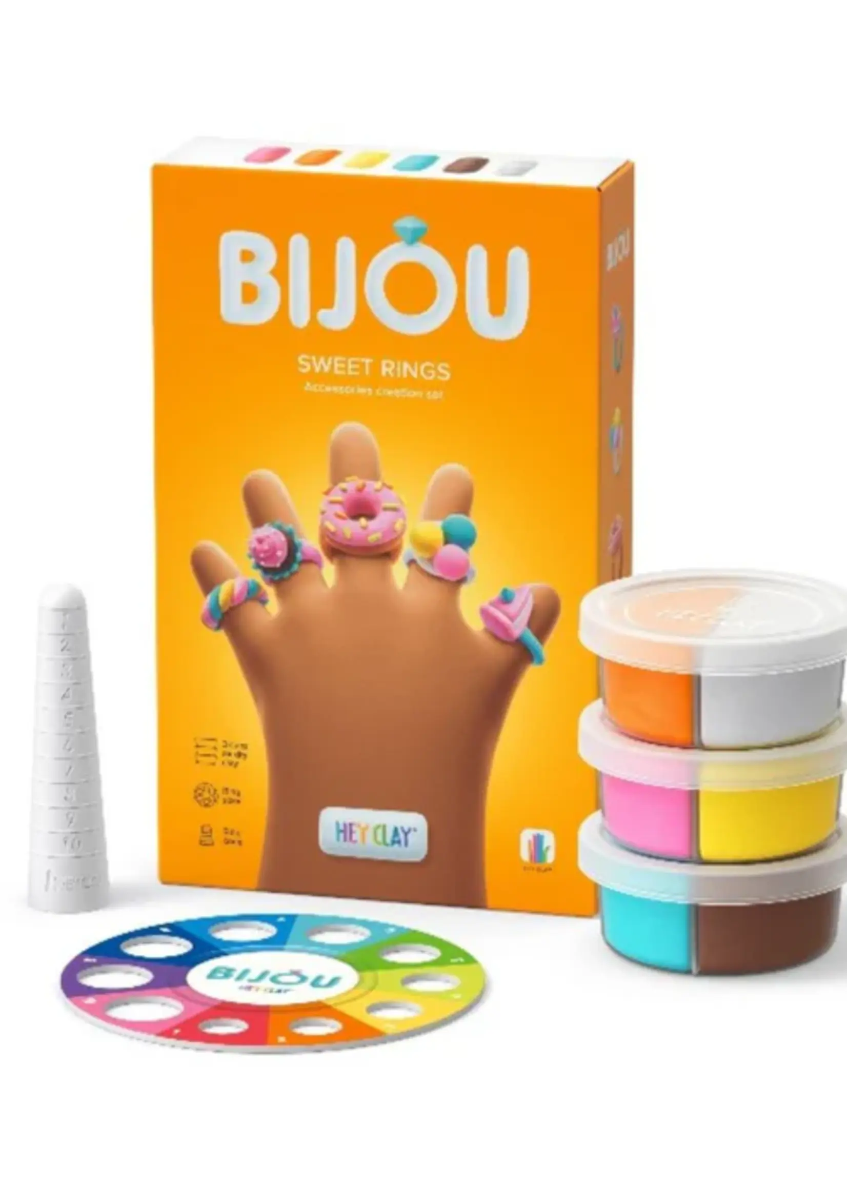 HeyClay HeyClay | Bijoux Rings - Snoepjes - 3 cans