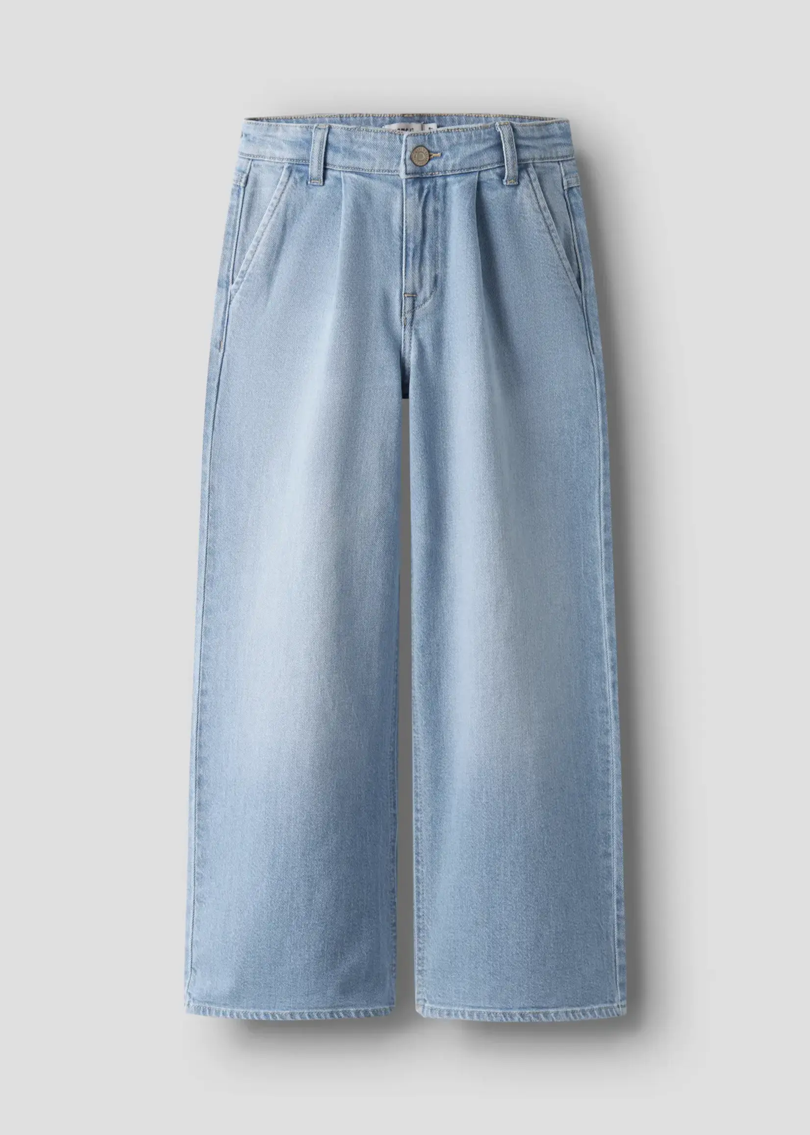 Name It Name It | NKFBELLA HW W PLEAT JEANS 3020-AZ L NOOS - Light Blue Denim