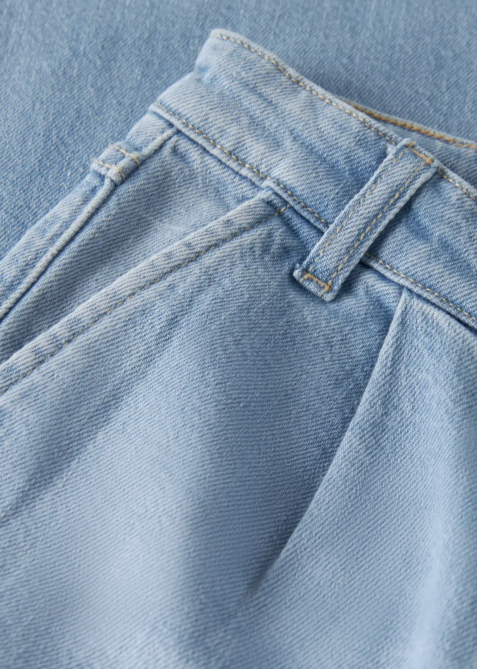 Name It Name It | NKFBELLA HW W PLEAT JEANS 3020-AZ L NOOS - Light Blue Denim