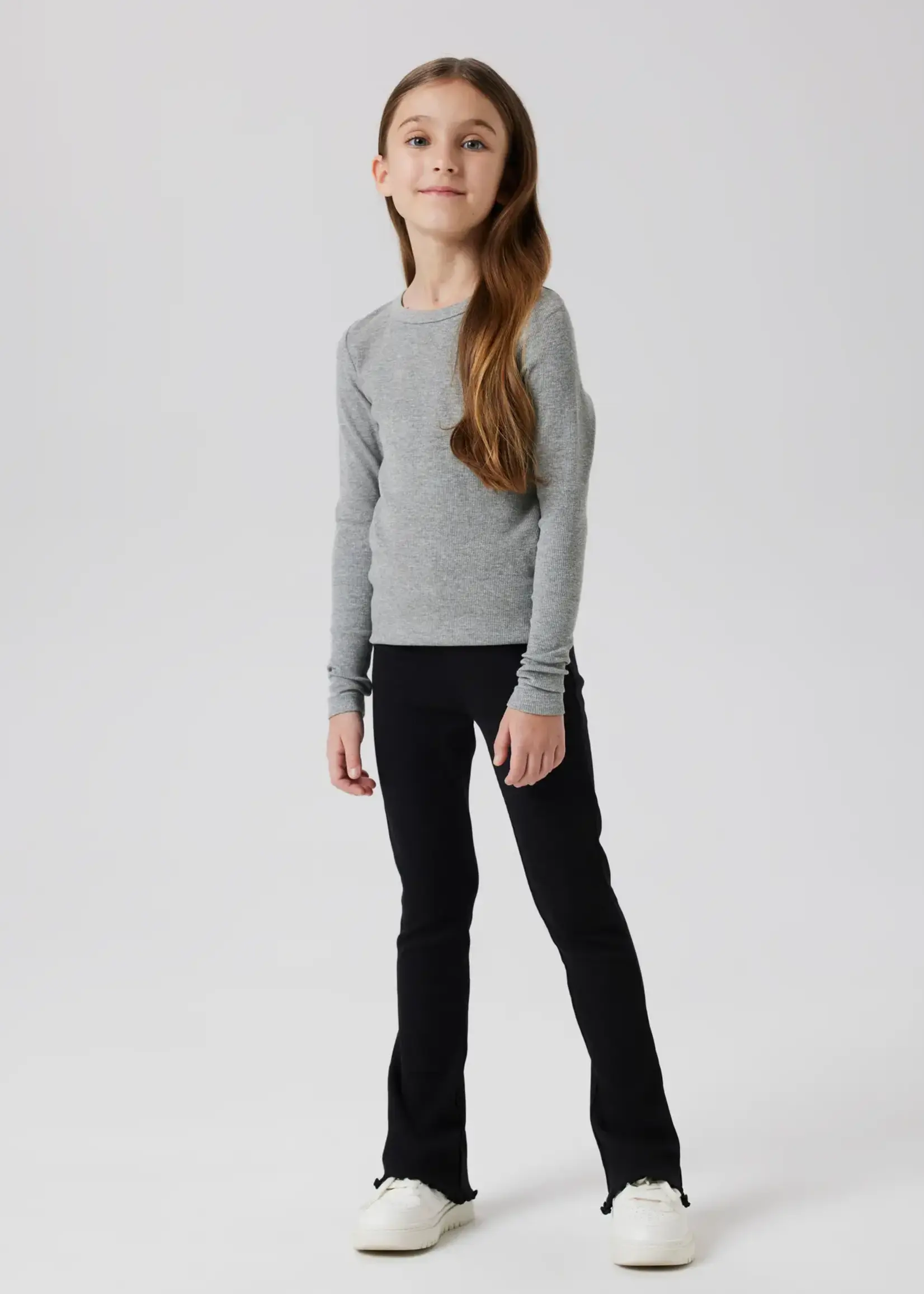 Name It Name It | NKFNAKAL LS TOP NOOS - Grey Melange