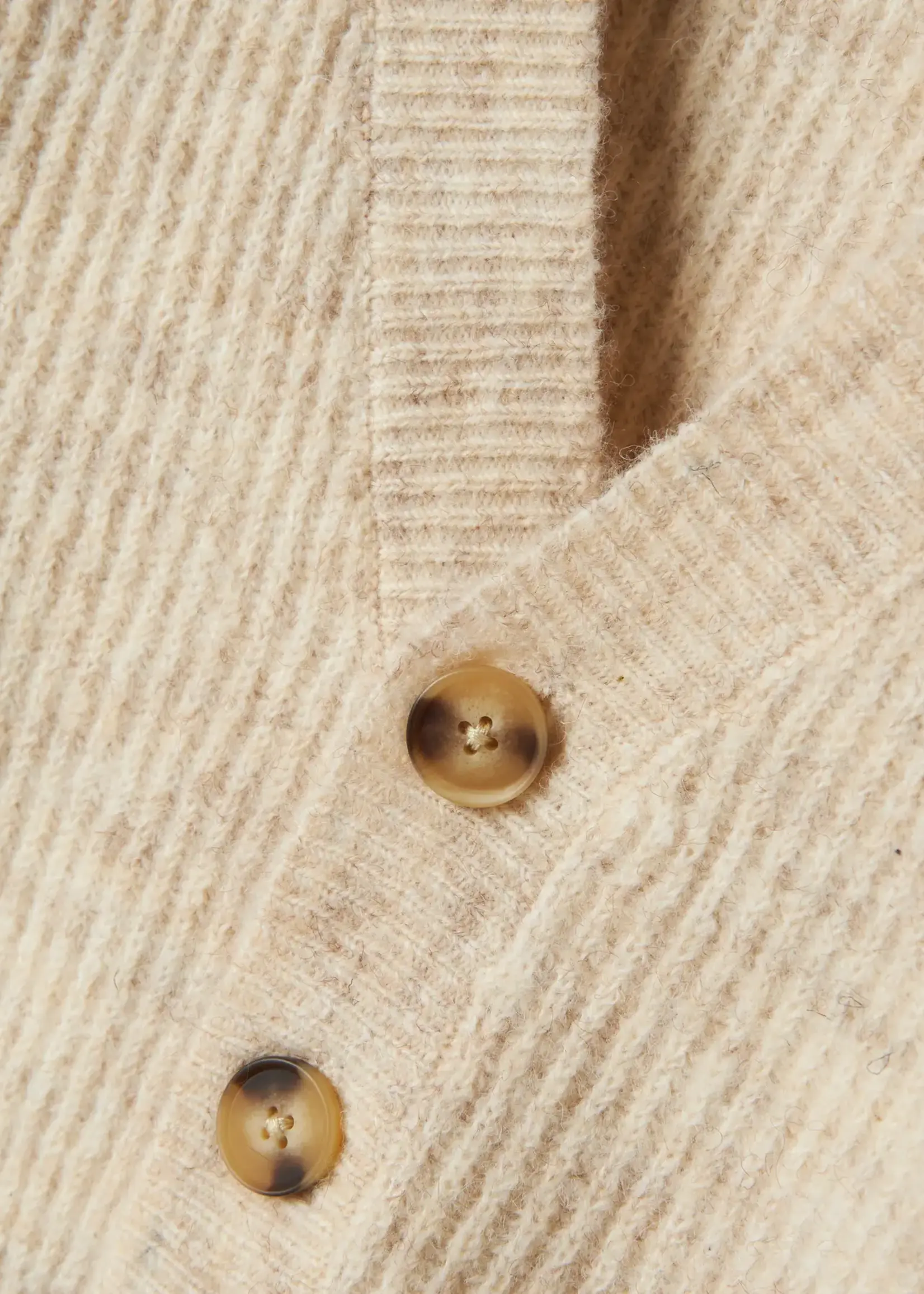 Name It Name It | NKFHOLLY BOXY SHORT KNIT CARD NOOS - Pure Cashmere