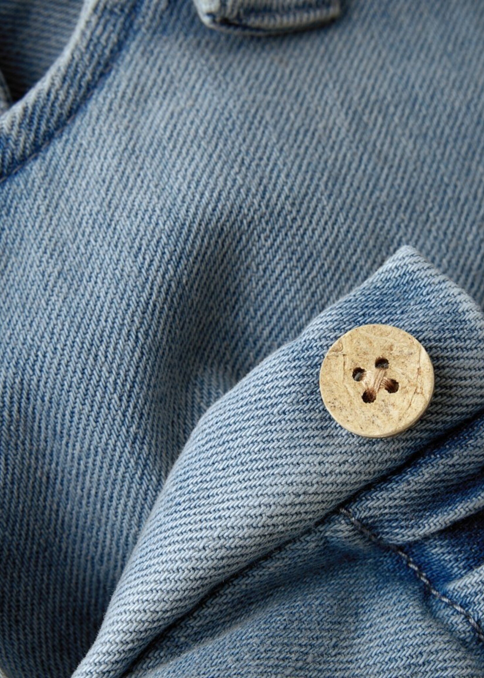 NBFlulia Loose DNM overall 4017-CJ Lil - Medium Blue Denim