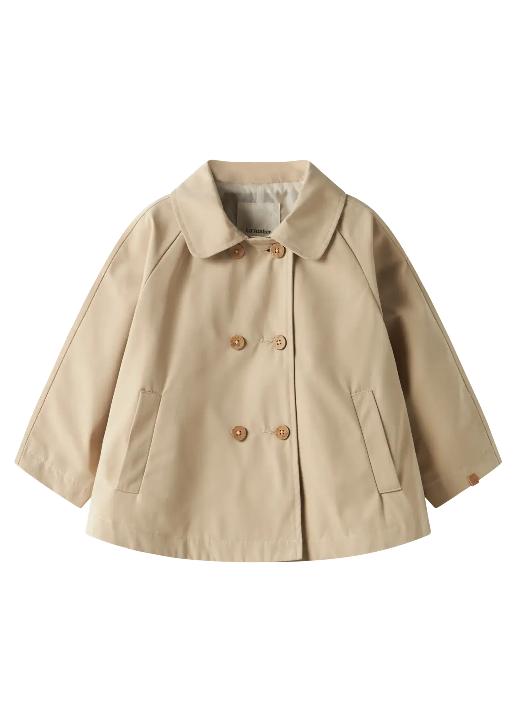 Lil’ Atelier Lil' Atelier | NMFLAMADELIN LOOSE LONG JACKET LIL - Safari