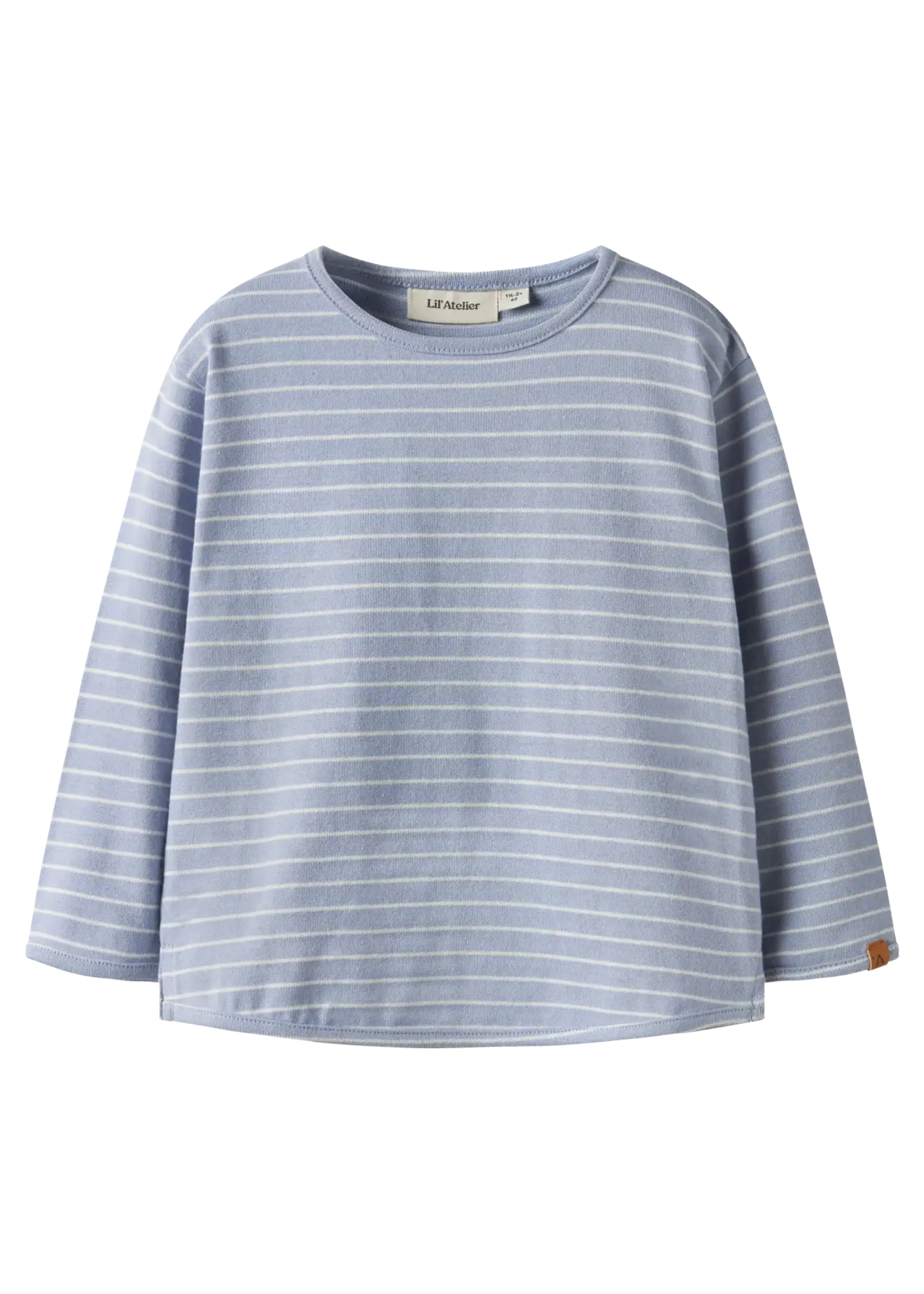 Lil’ Atelier Lil' Atelier | NMMBAJA LS LOOSE TOP LIL - Zen Blue