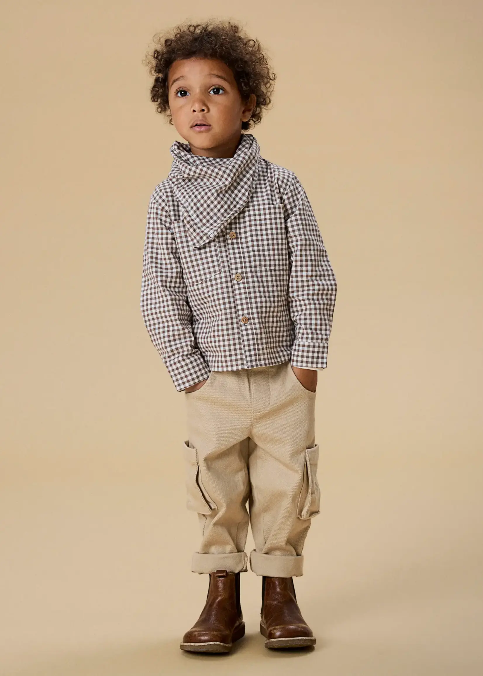 Lil’ Atelier Lil' Atelier | NMMTARU LOOSE TWILL PANT 1177-DJ LIL - Irish Cream