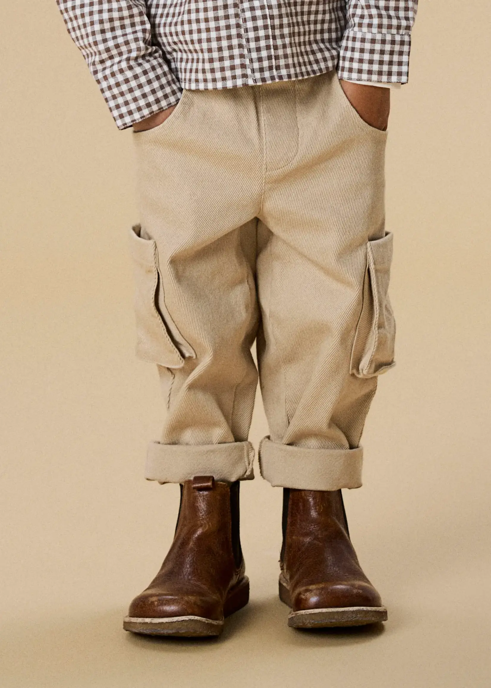 Lil' Atelier Lil' Atelier | NMMTARU LOOSE TWILL PANT 1177-DJ LIL - Irish Cream