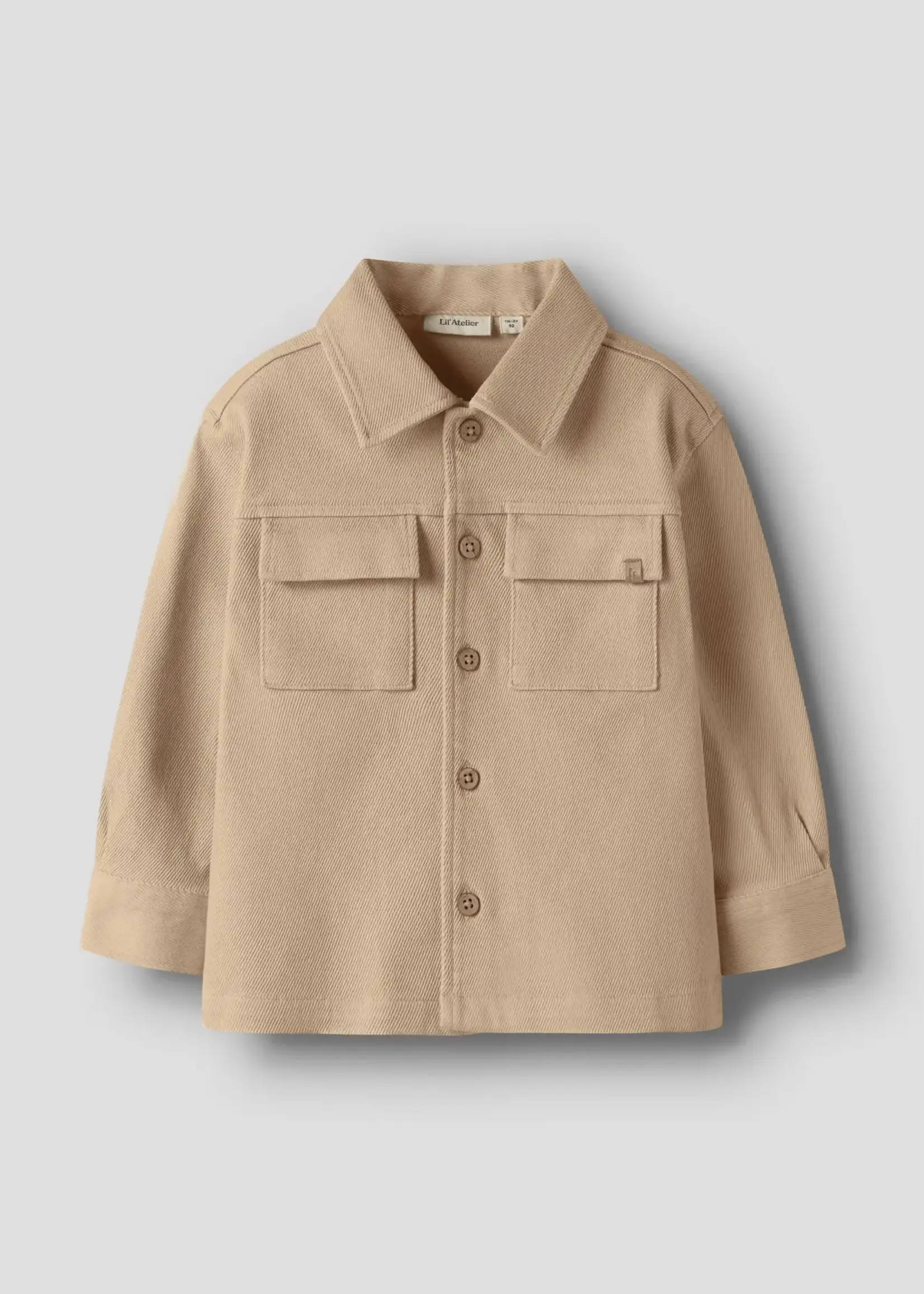 Lil' Atelier | NMMTARU LOOSE TWILL SHIRT 1177-DJ LIL - Irish Cream