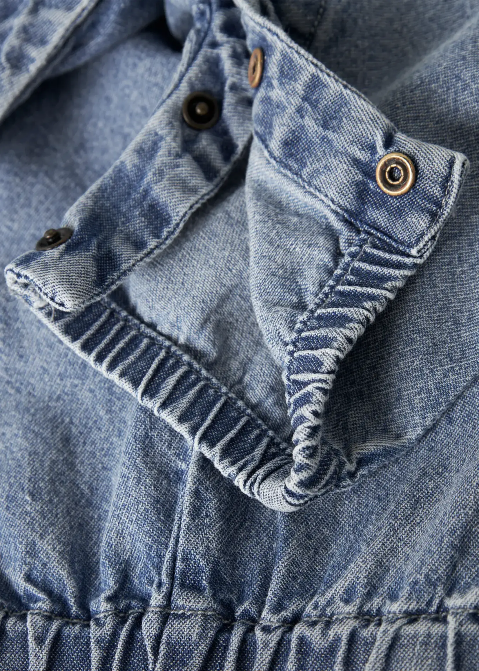 Lil’ Atelier Lil' Atelier | NBNTAYA LOOSE DNM OVERALL 1166-FD LIL - Medium Blue Denim