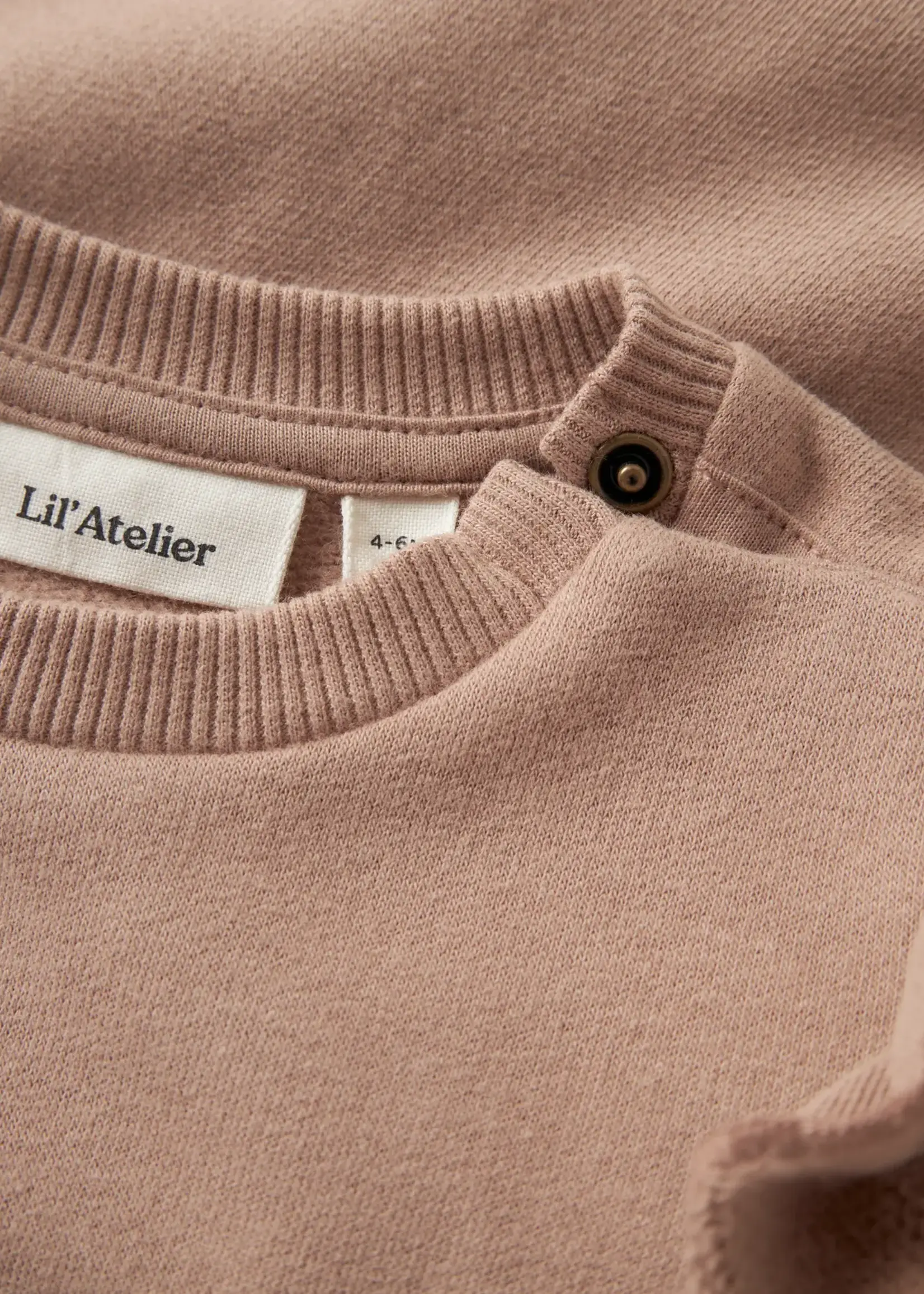 Lil’ Atelier Lil' Atelier | NBFILONDON RES LS SWEAT BRU LIL - Roebuck