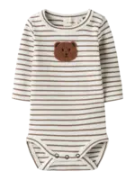 Lil' Atelier | NBMTONTO TOR LS SLIM BODY LIL - Coconut Milk