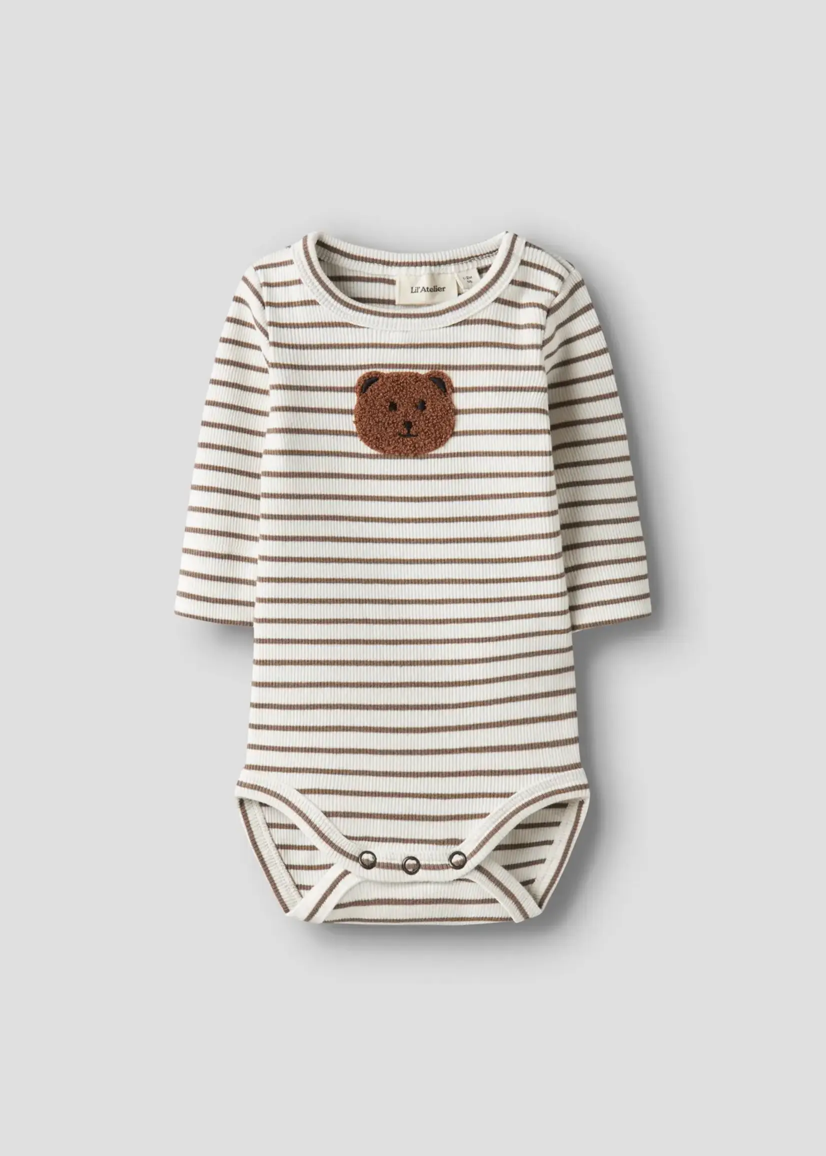 Lil' Atelier Lil' Atelier | NBMTONTO TOR LS SLIM BODY LIL - Coconut Milk