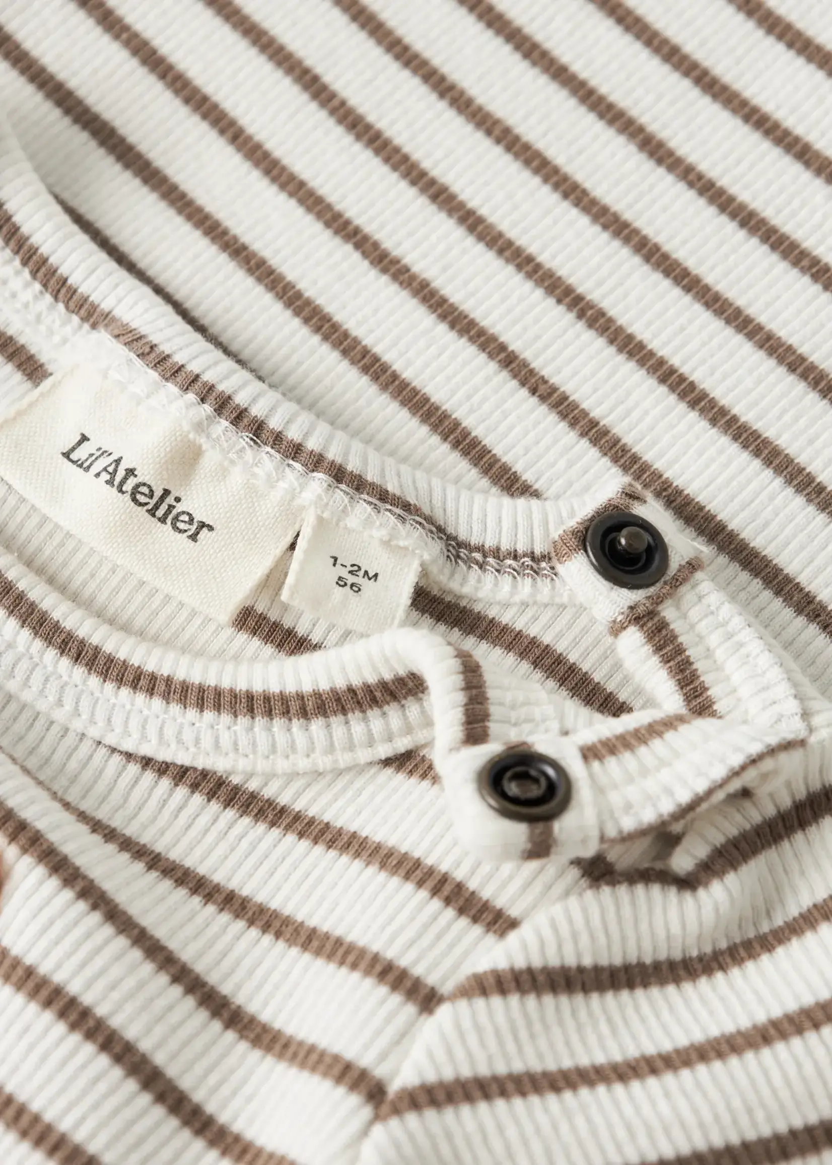 Lil' Atelier Lil' Atelier | NBMTONTO TOR LS SLIM BODY LIL - Coconut Milk