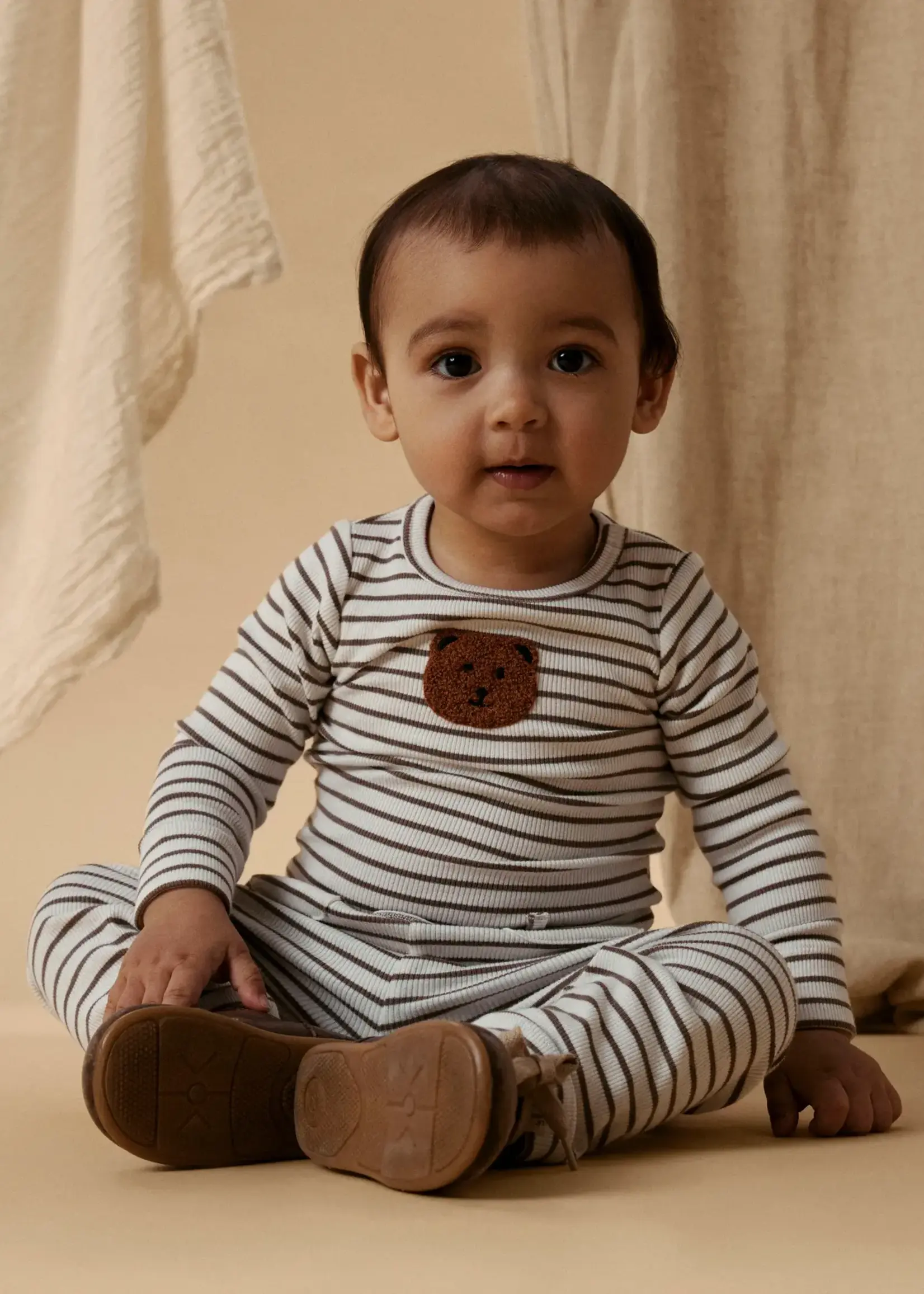 Lil' Atelier Lil' Atelier | NBMTONTO TOR LS SLIM BODY LIL - Coconut Milk