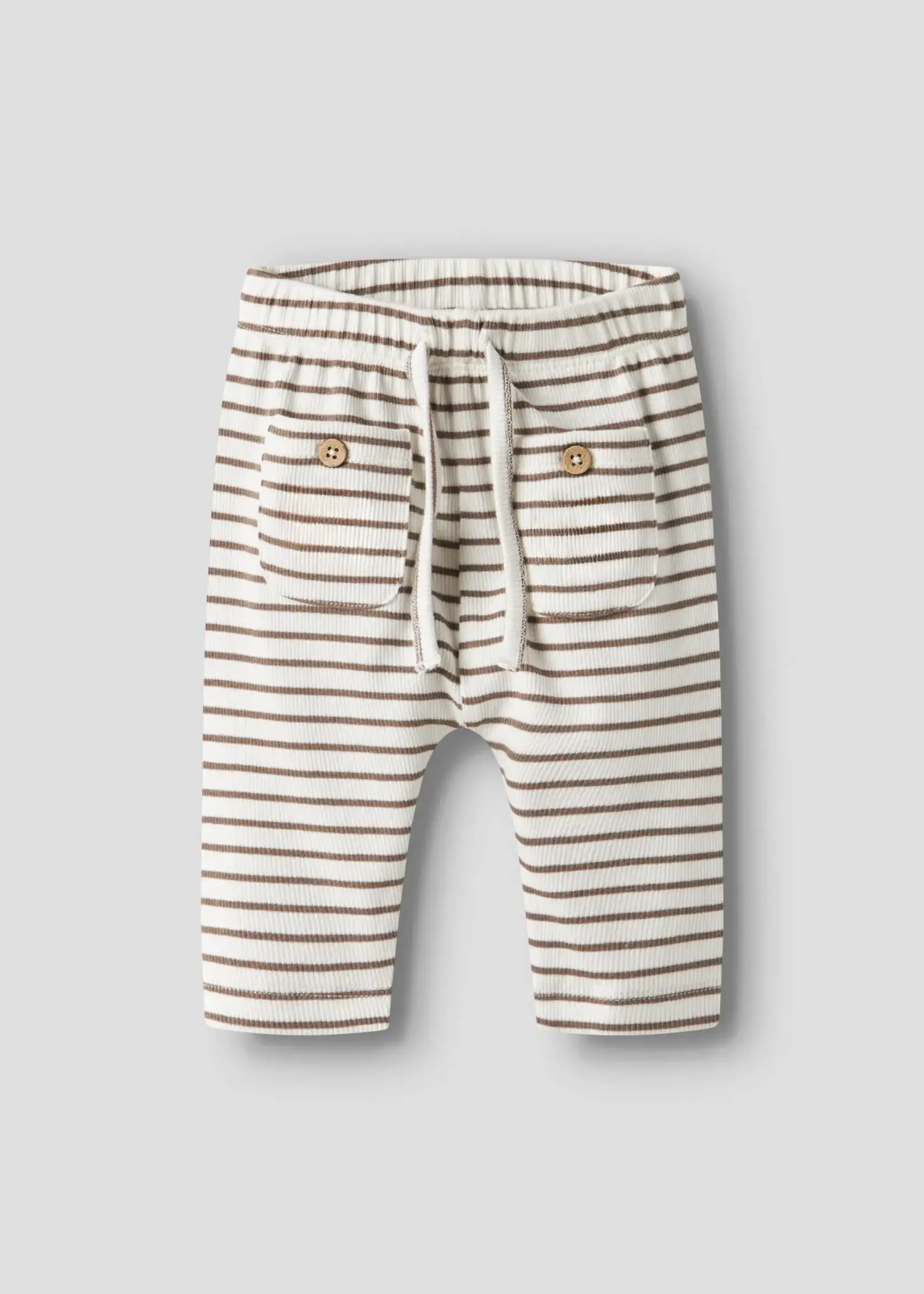 Lil' Atelier Lil' Atelier | NBMTONTO TOR LOOSE PANT LIL - Coconut Milk