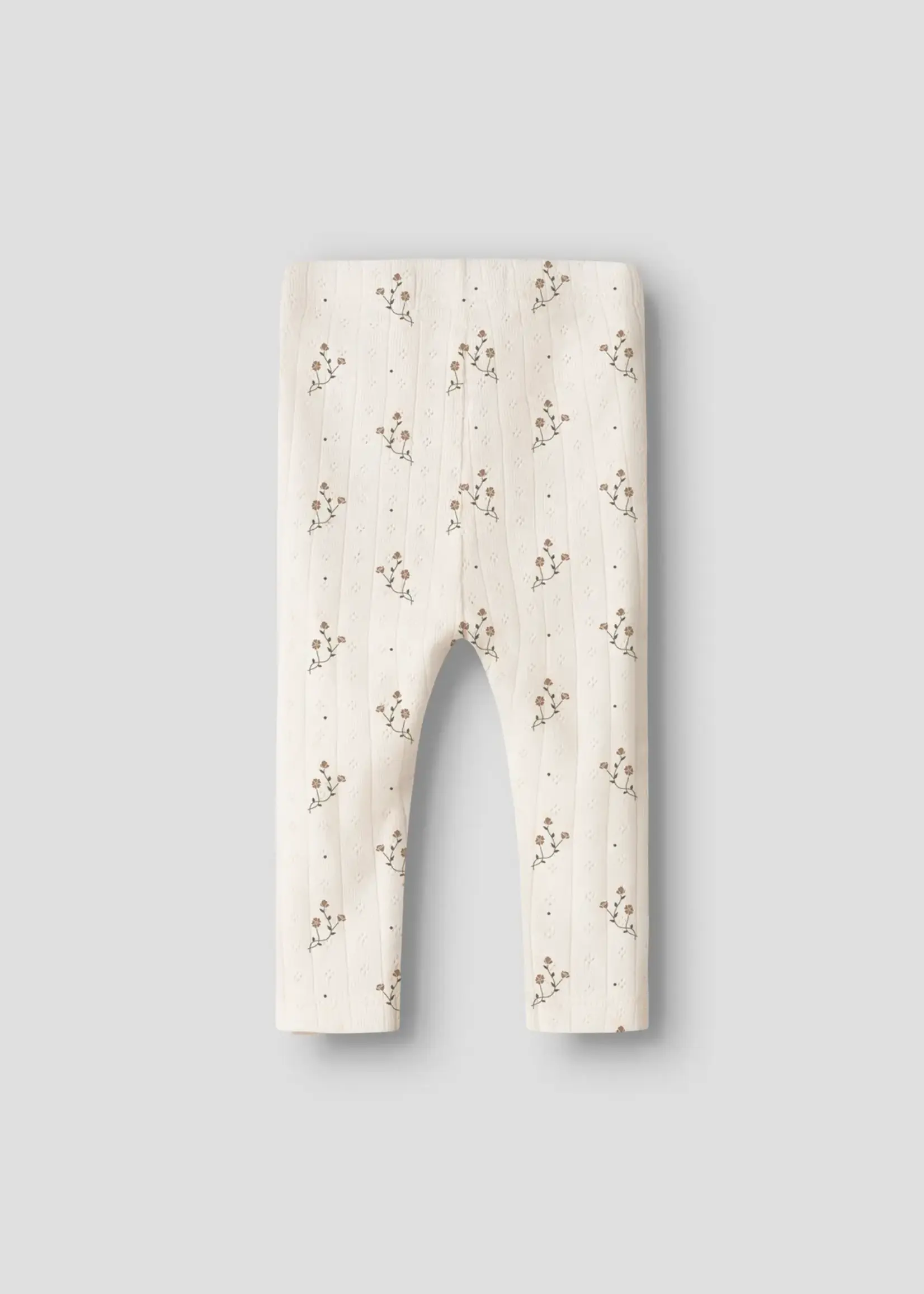 Lil’ Atelier Lil' Atelier | NBFRACHELLO RIA SLIM LEGGINGS LIL - Coconut Milk FLOWER