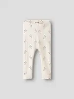 Lil’ Atelier Lil' Atelier | NBFRACHELLO RIA SLIM LEGGINGS LIL - Coconut Milk FLOWER