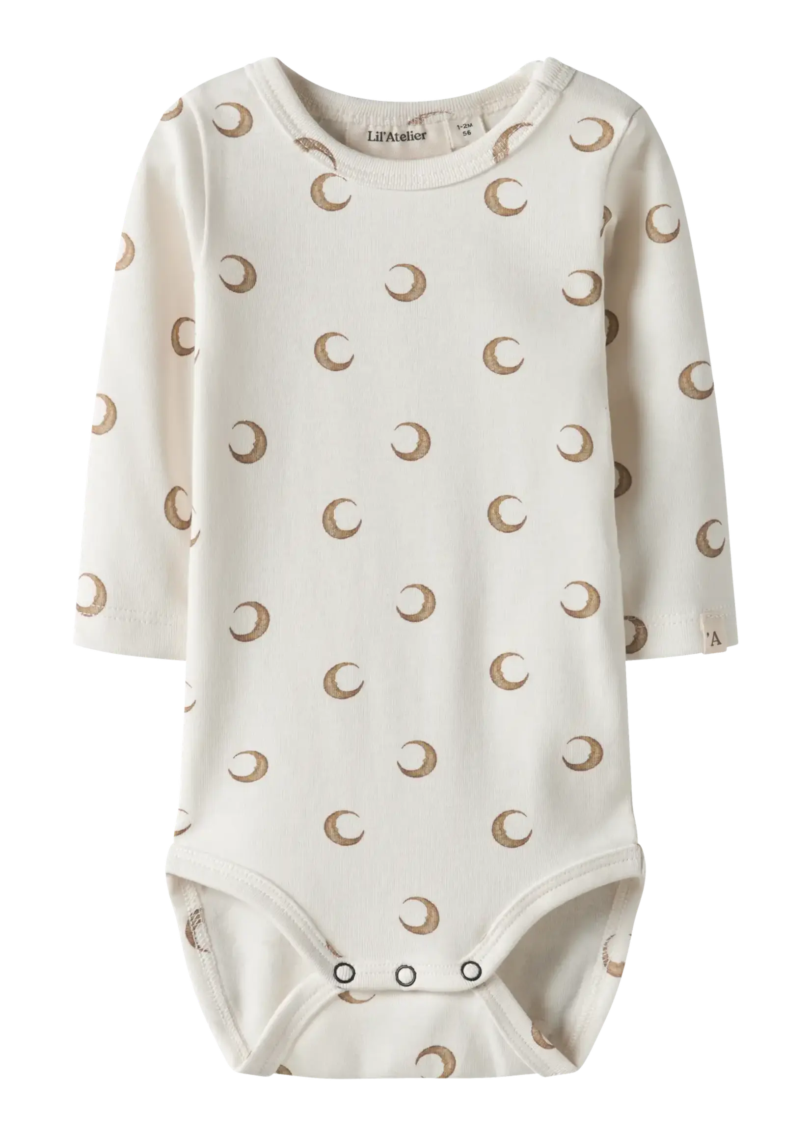 Lil' Atelier | NBNLAYO KIM LS SLIM BODY LIL NOOS - Coconut Milk MOON