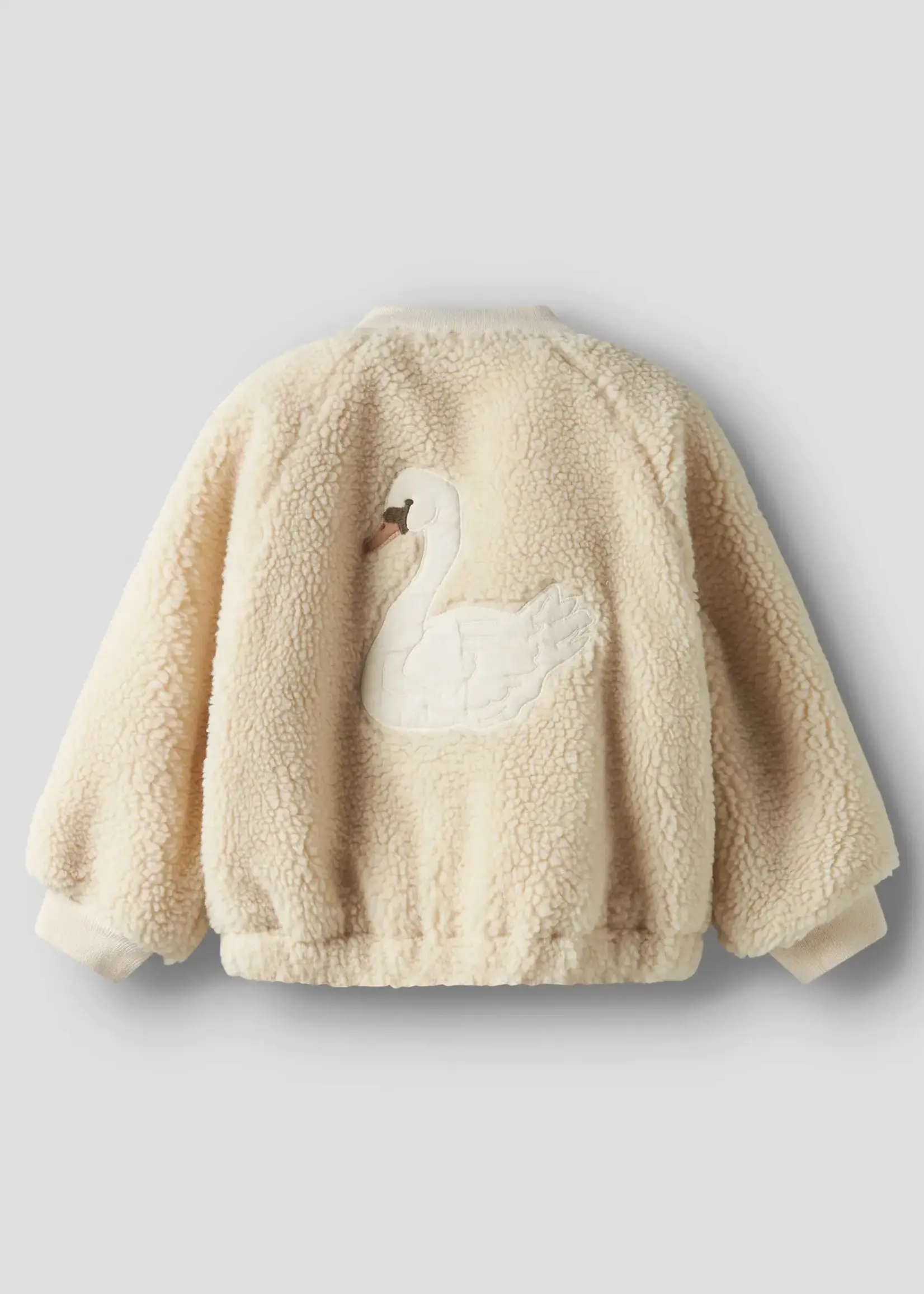 Lil’ Atelier Lil' Atelier | NMNLAJO BOMBER JACKET LIL - Turtledove SWAN